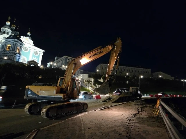 Движение по Большой Советской в сторону Заднепровья возобновили