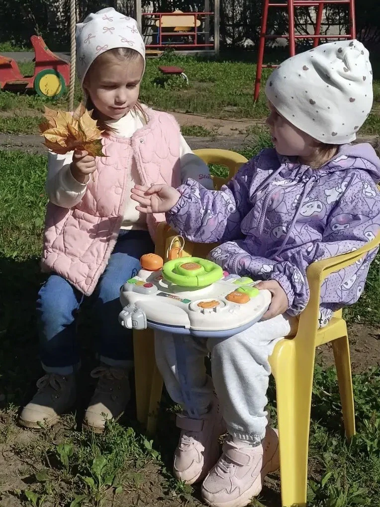 Доброе утро🍁 В сегодняшнем кадре дня малыши из группы «Золотая рыбка». 😍🥰🤗