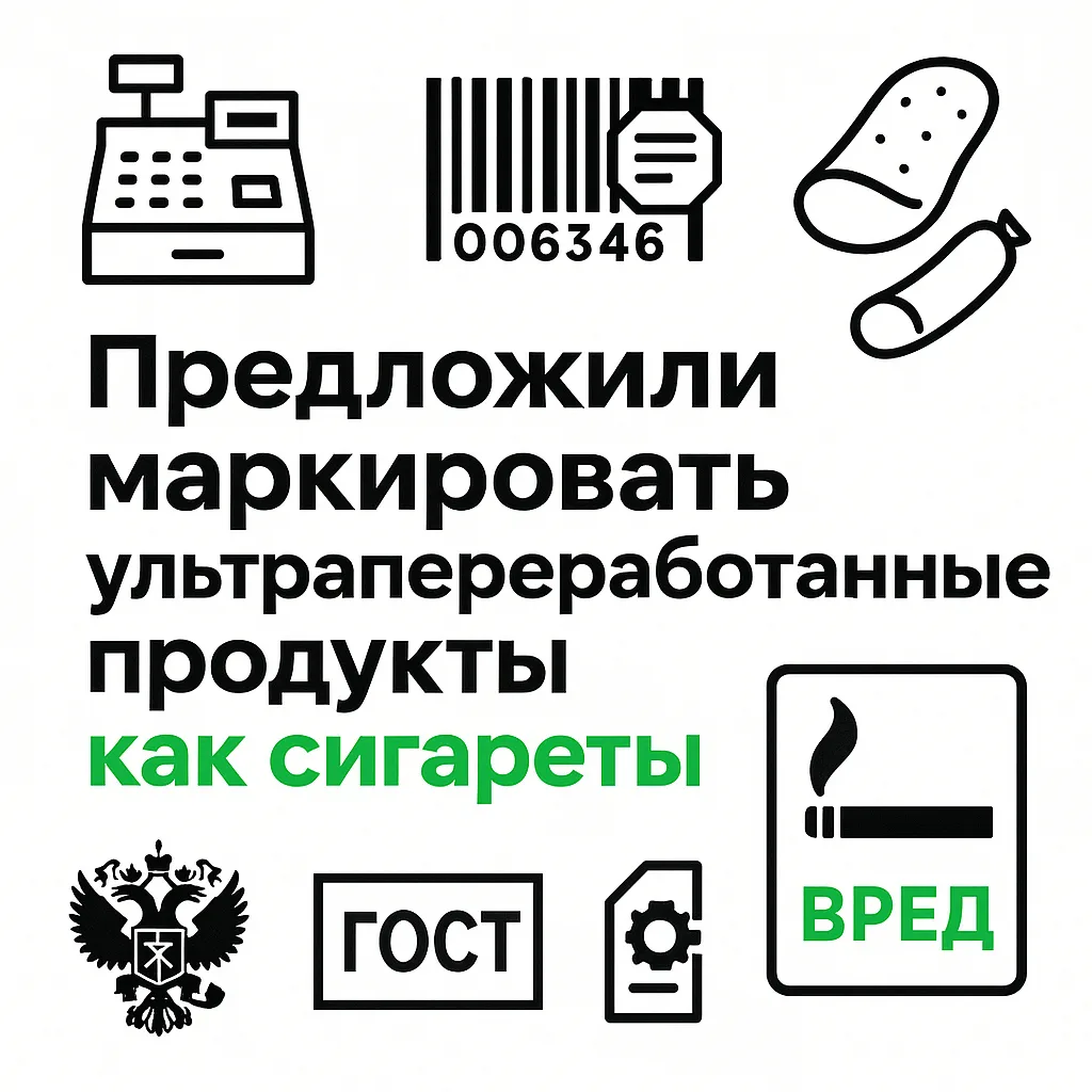 Предложили маркировать ультрапереработанные продукты