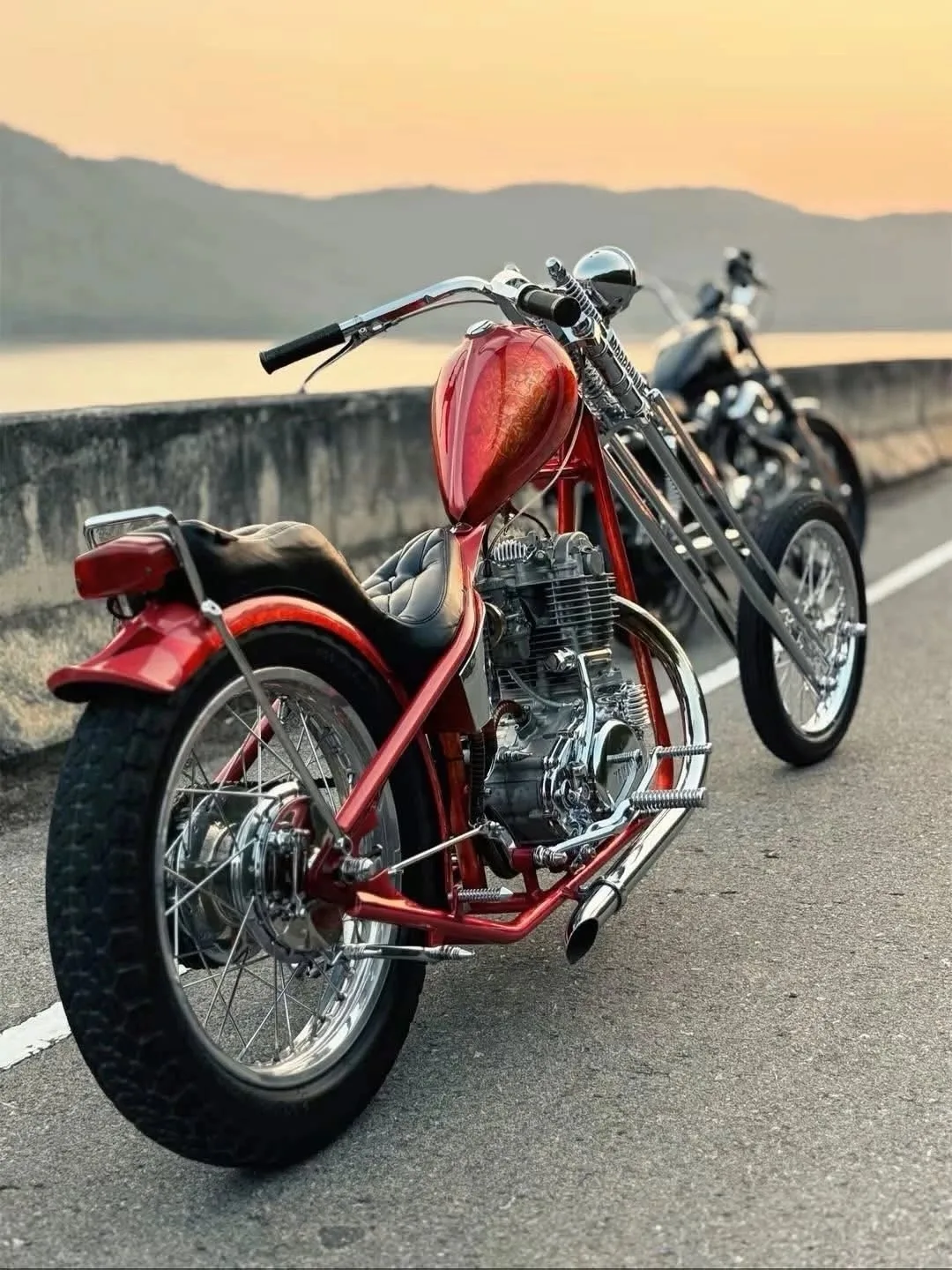 Yamaha SR400 Chopper🔥
