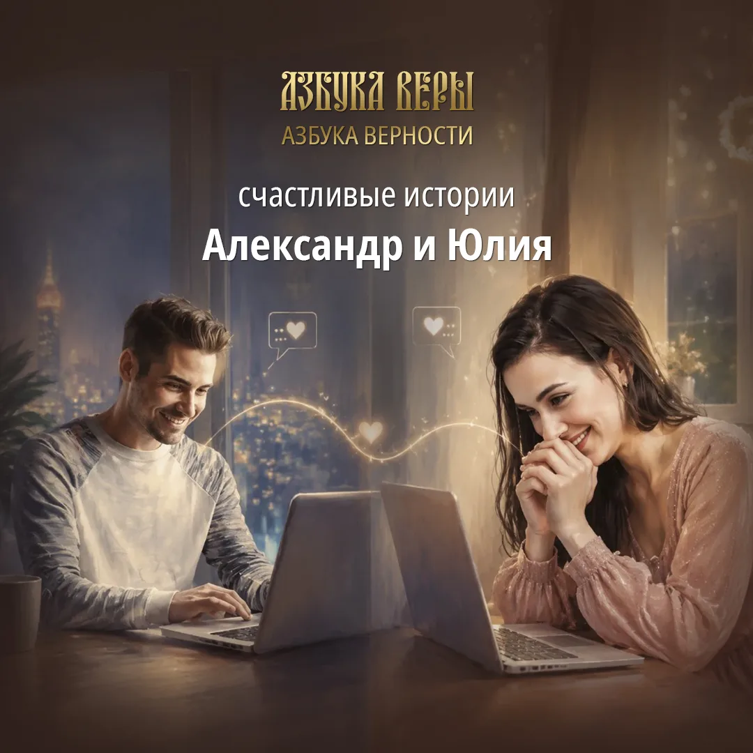 Счастливые истории: Александр и Юлия
Мы познакомились на Азбуке верности в мае 2018 года. Мой будущи