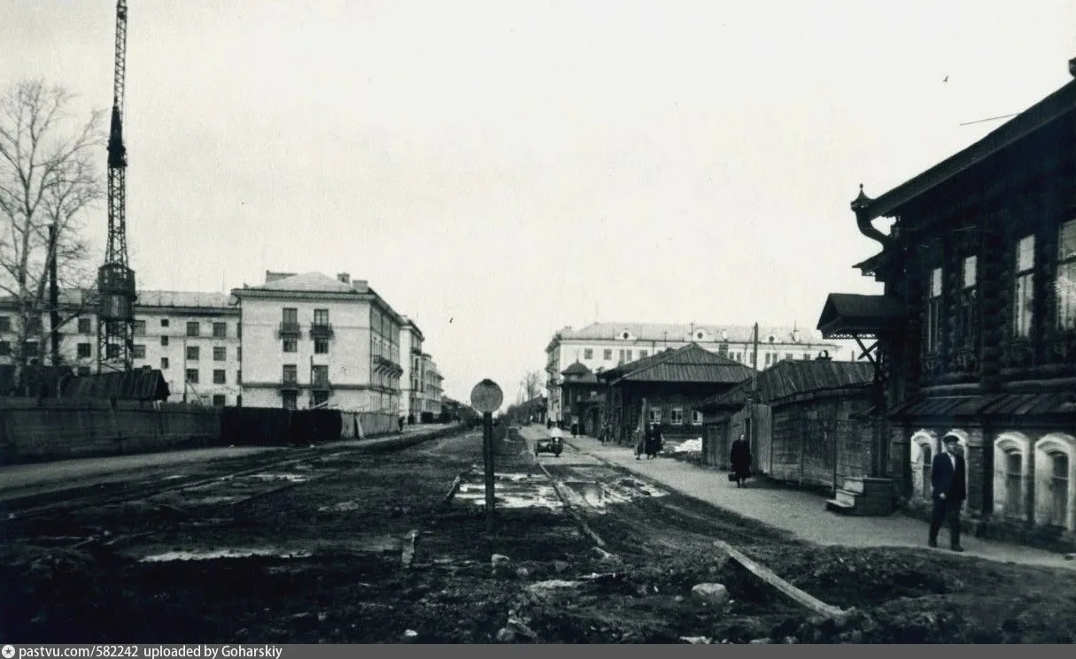 Улица Карла Маркса, 1955 г.