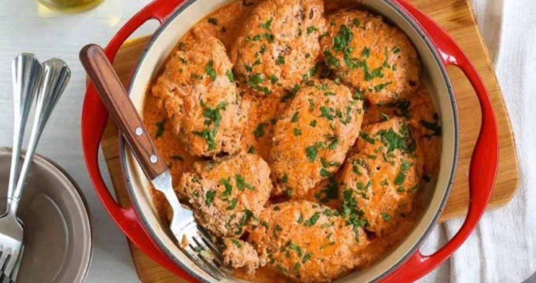 Лёгкие ленивые голубцы без риса