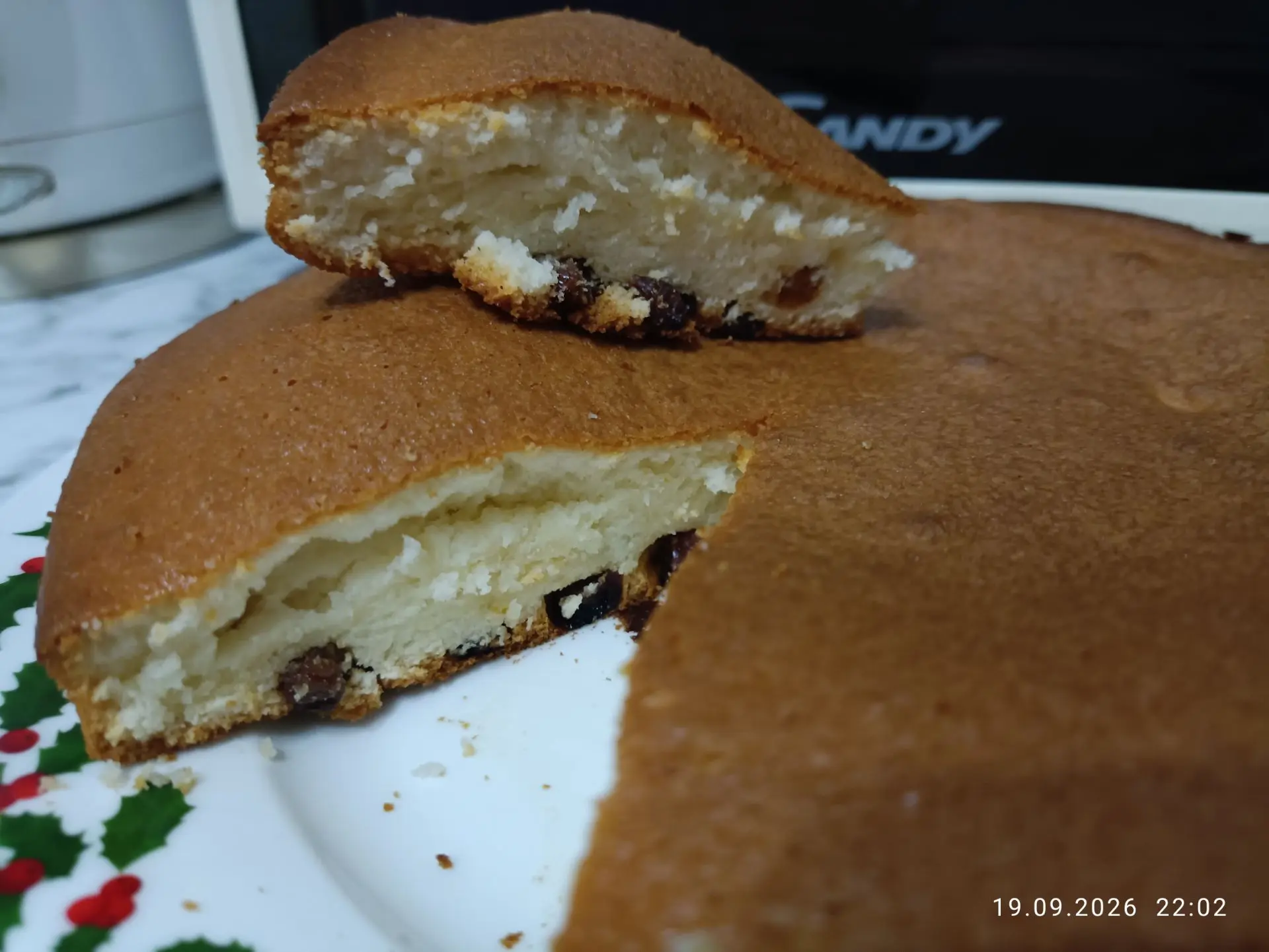 Пирог с изюмом ☺