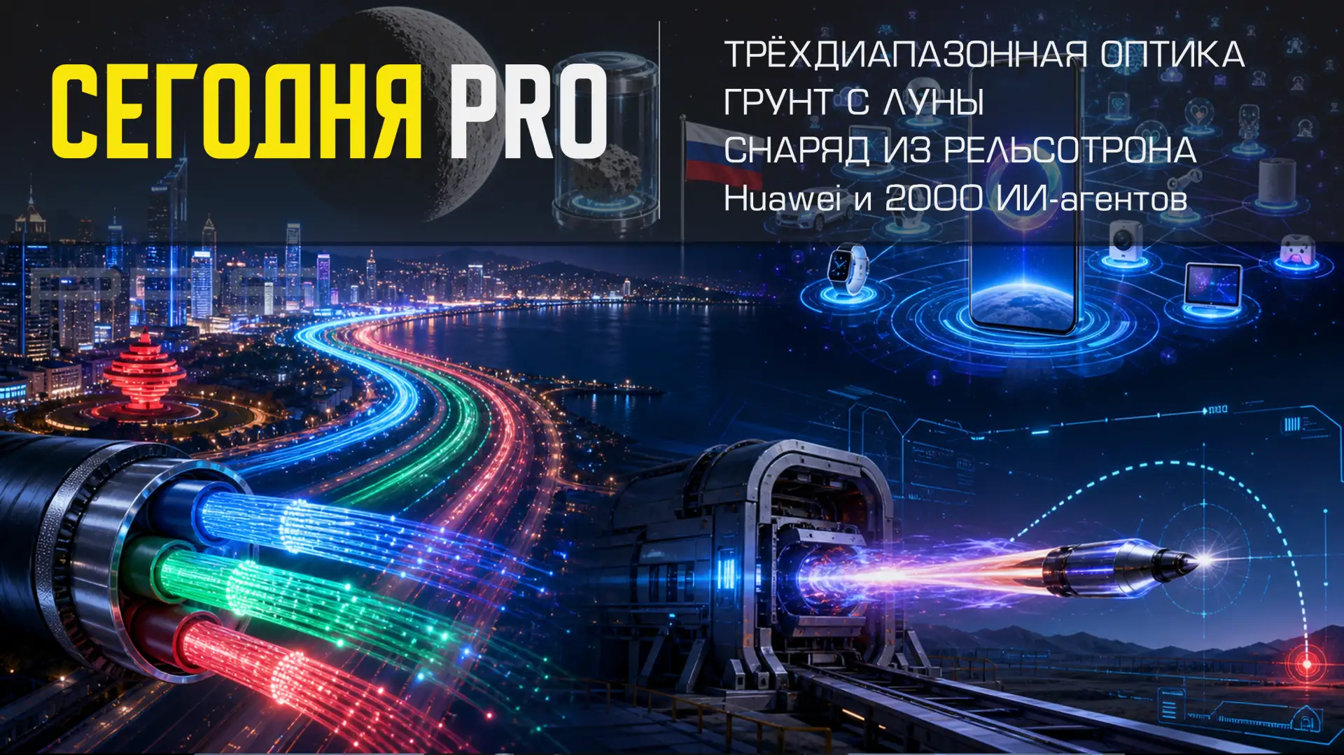 🇨🇳 Новости из Китая

🔸 Первая в мире трёхдиапазонная оптика

Китай запустил в Циндао первую в мир