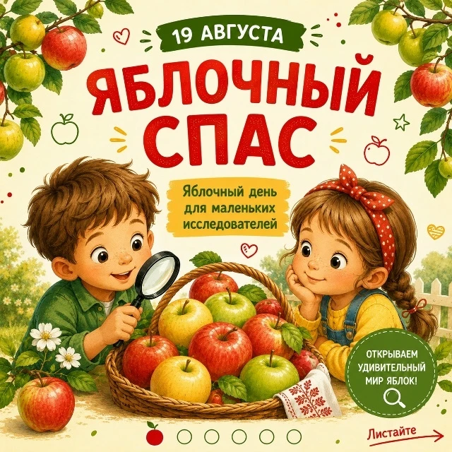 🍎 Яблочный Спас - праздник солнца, яблок и добрых традиций!