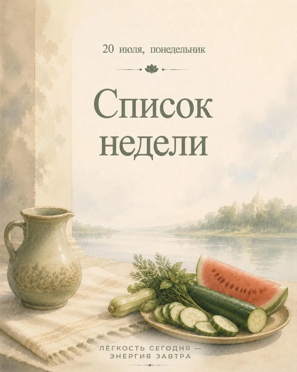 20 июля, понедельник.