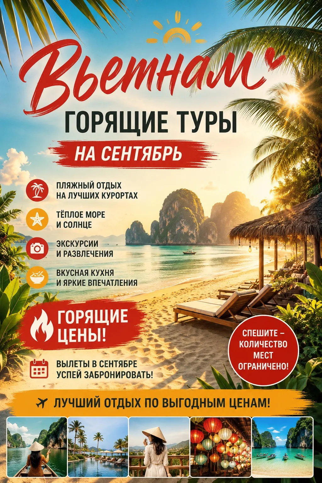 ВНИМАНИЕ: ЛЕТО ПРОДЛЕВАЕТСЯ! ВО ВЬЕТНАМ — БАРХАТНЫЙ СЕЗОН 🔥