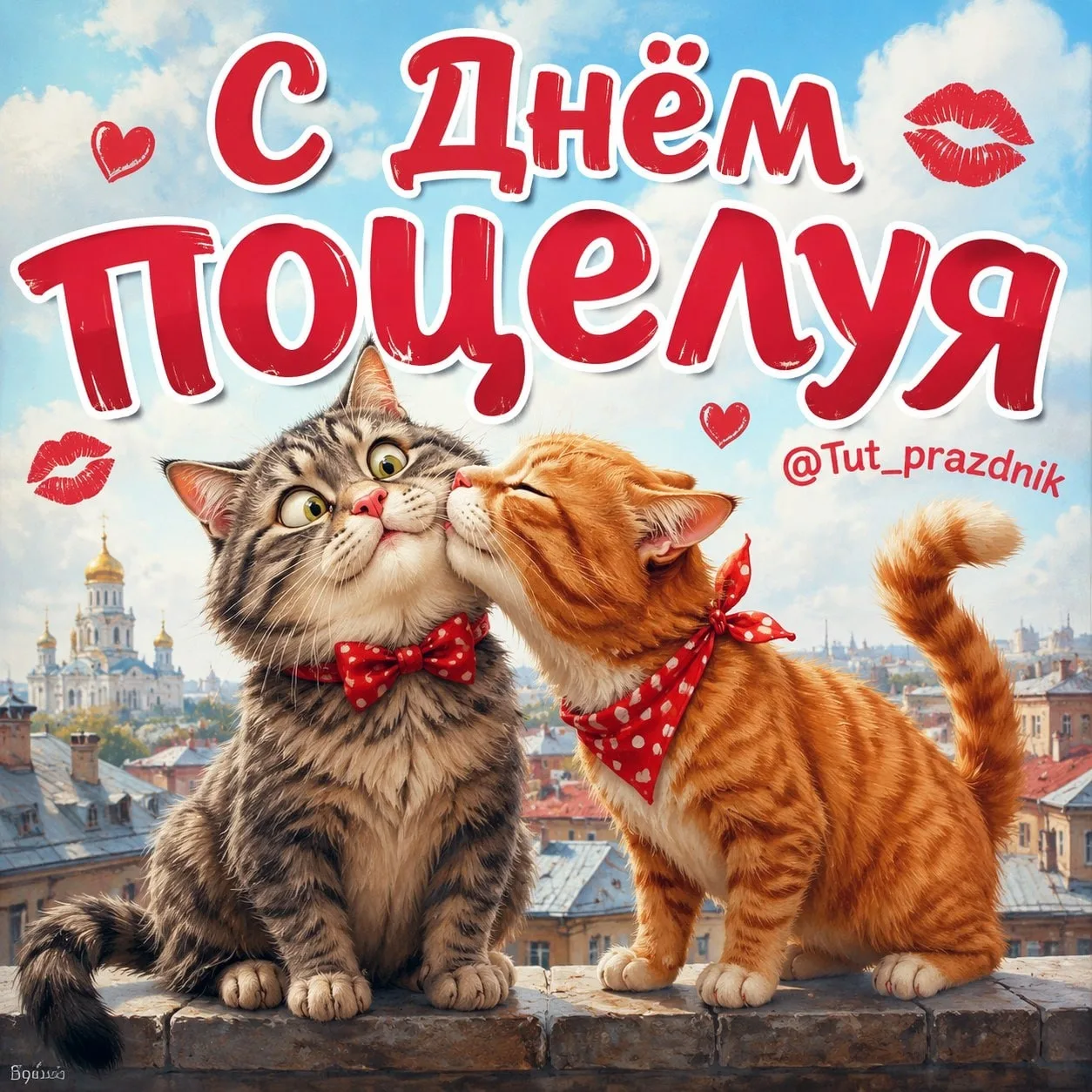 💋❤️ 6 июля — Всемирный день поцелуя ❤️💋