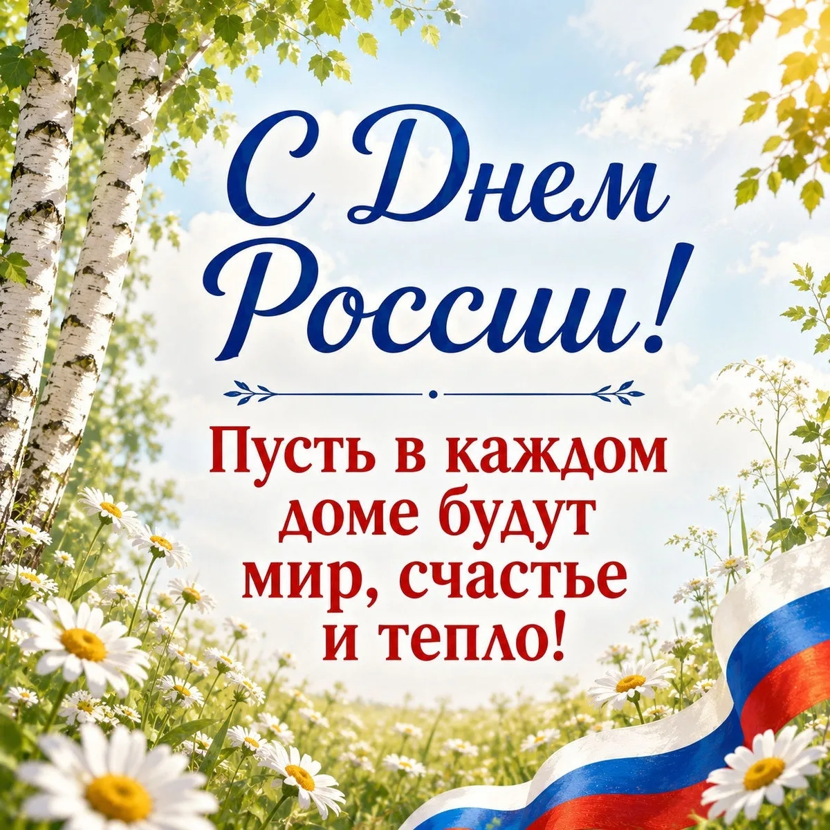 ✨ Поздравляю всех россиян с нашим Державным Праздником!