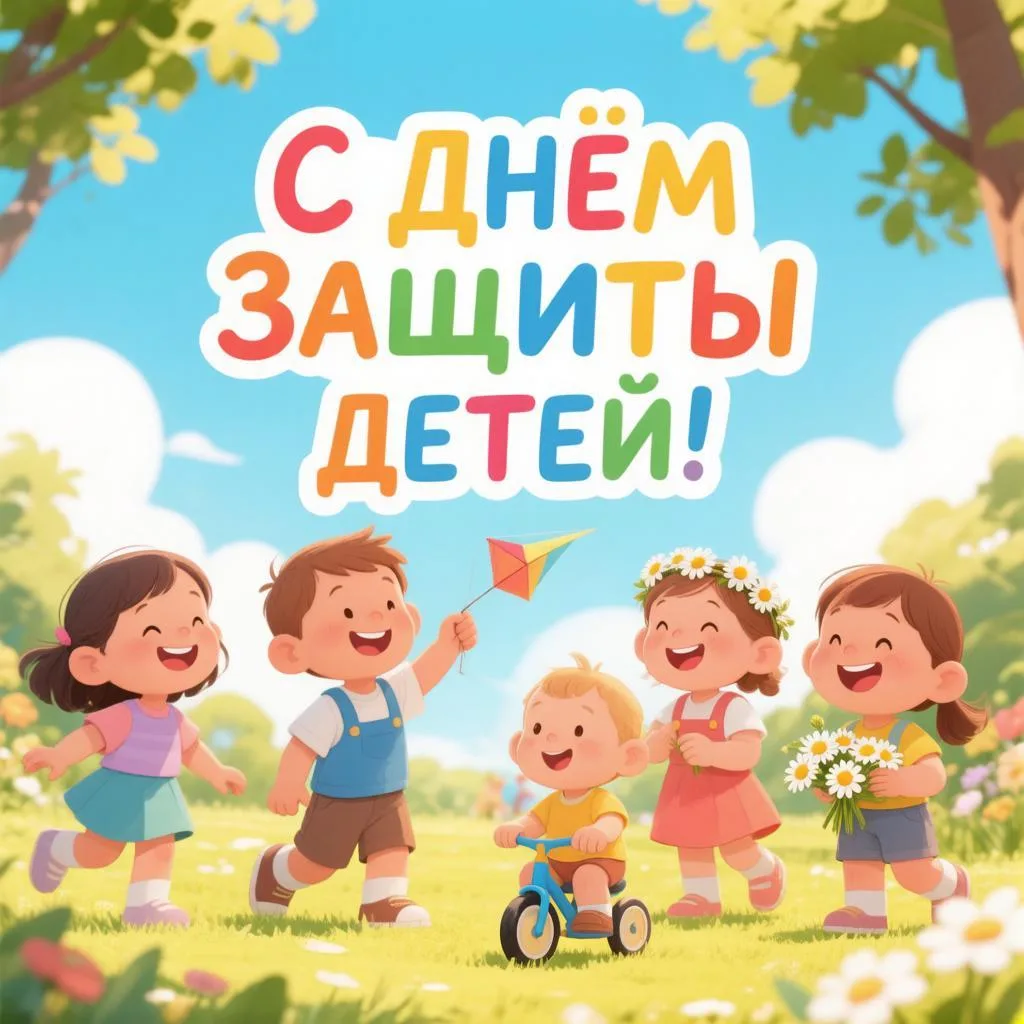 С Днём защиты детей!