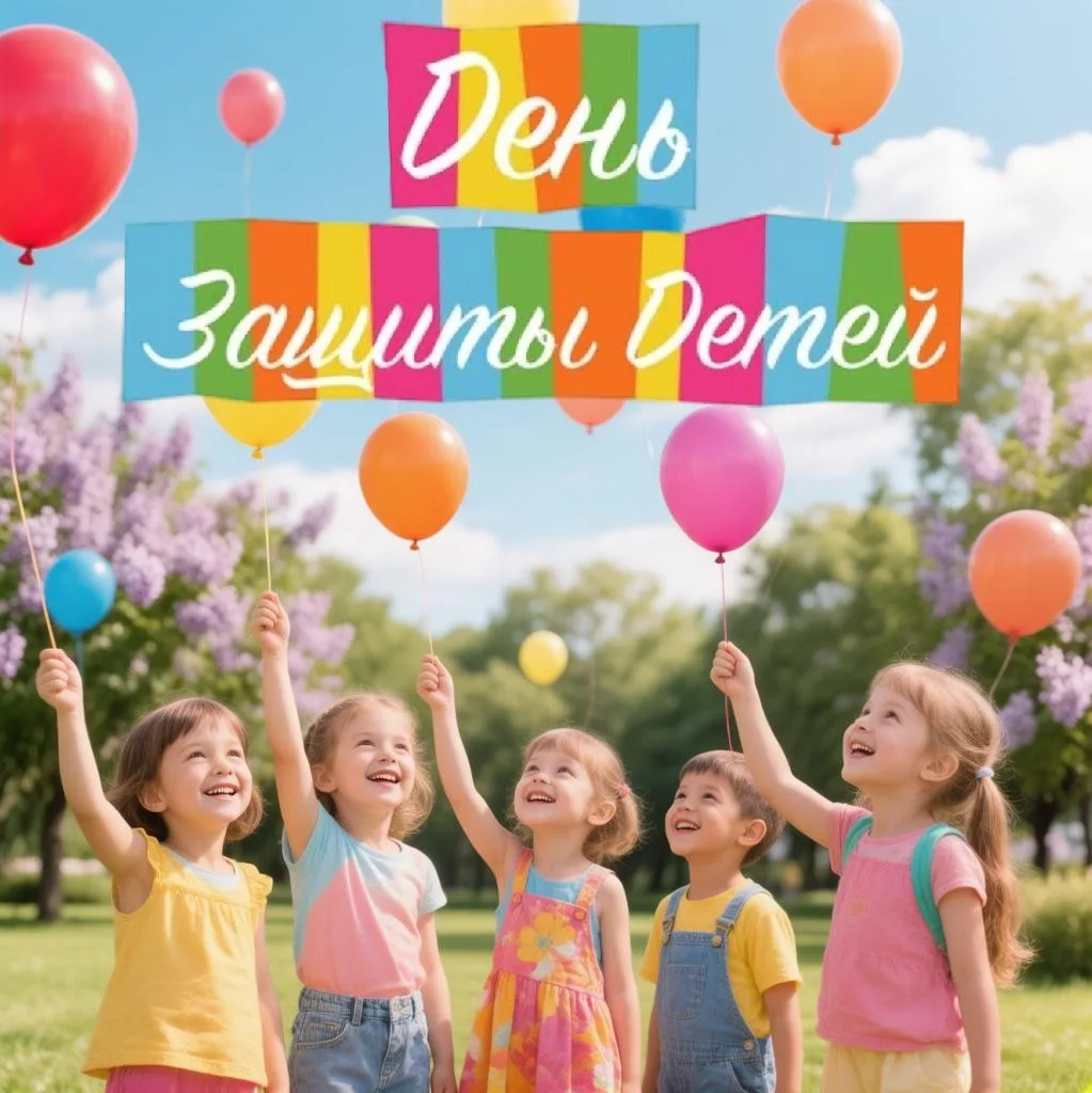 1 июня — День защиты детей 🌍☀️👧👦