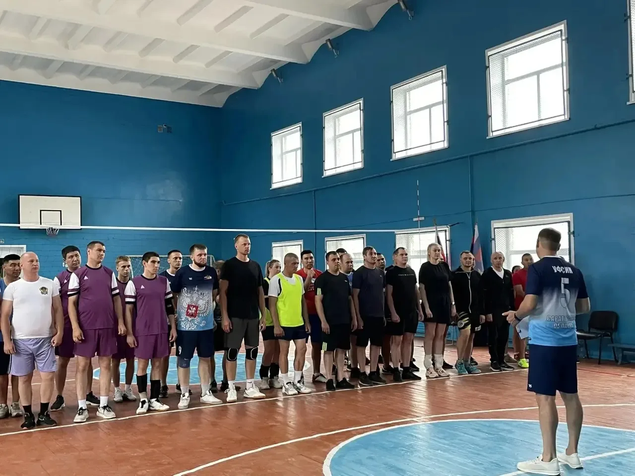 В УФСИН России по Саратовской области наградили победителей чемпионата по волейболу