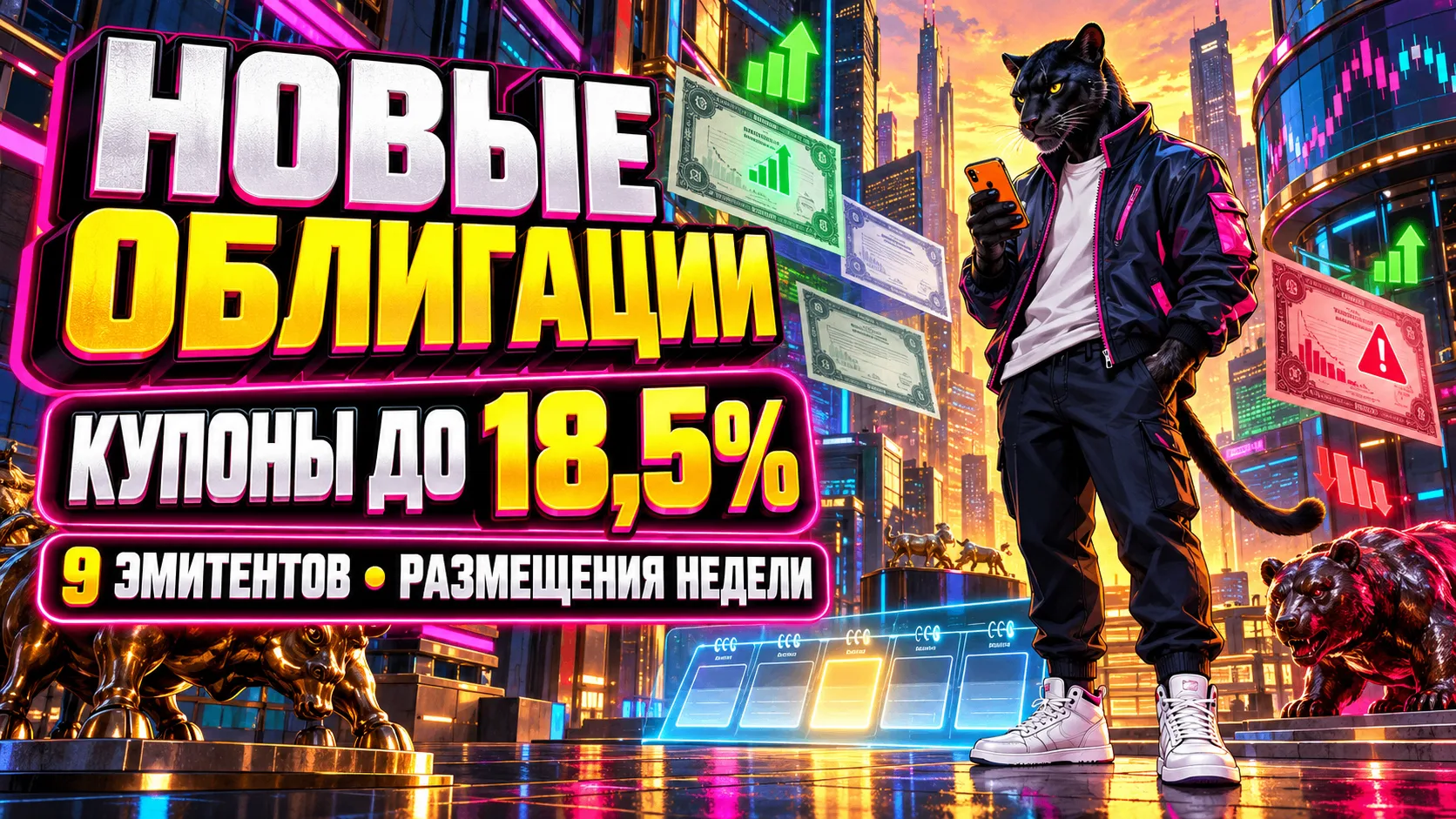 🔥 Новые облигации с 5 по 9 октября