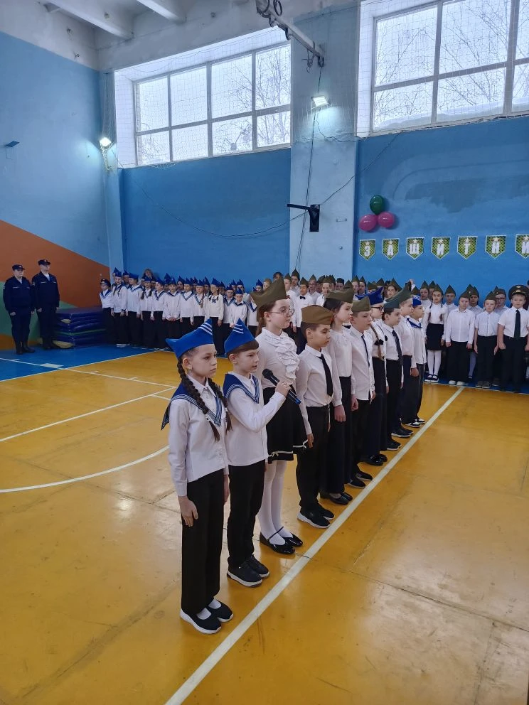20 февраля в лицее прошло грандиозное событие «Торжественный парад Российских войск-2026». Традицион
