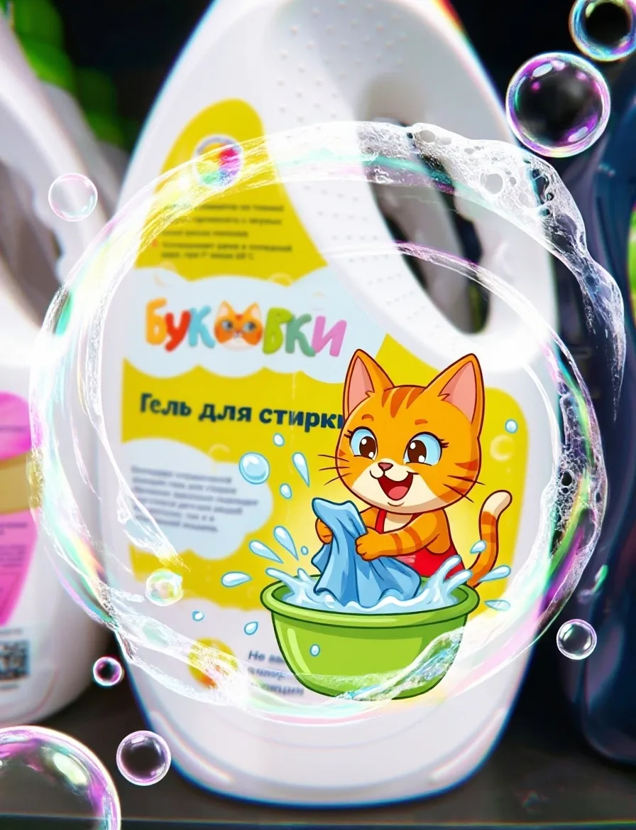 Для стирки детских вещей от 0+)