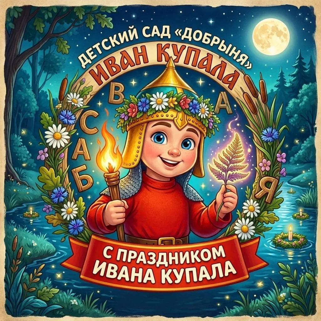 🌀 День, полный чудес: Иван Купала в детском саду! 🌀

Ох и весело сегодня было у наших старших ребя