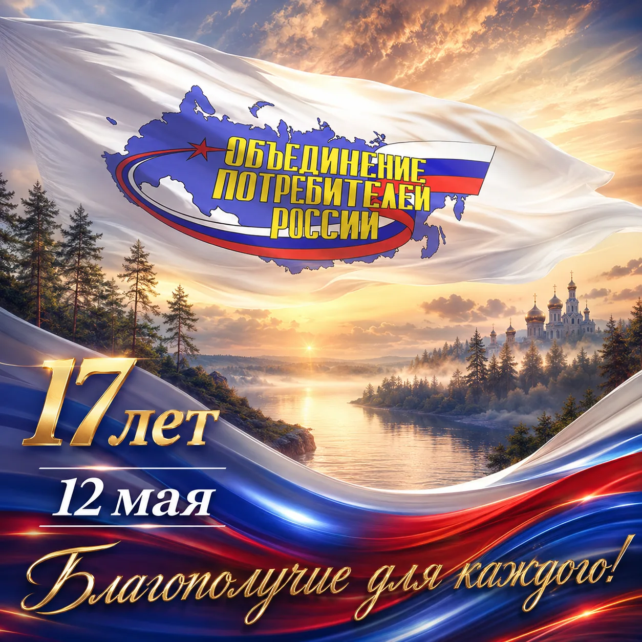 17 лет Объединению потребителей России.