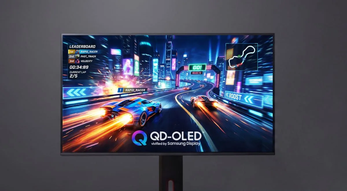 🖥 Samsung представила 25-дюймовую QD-OLED панель