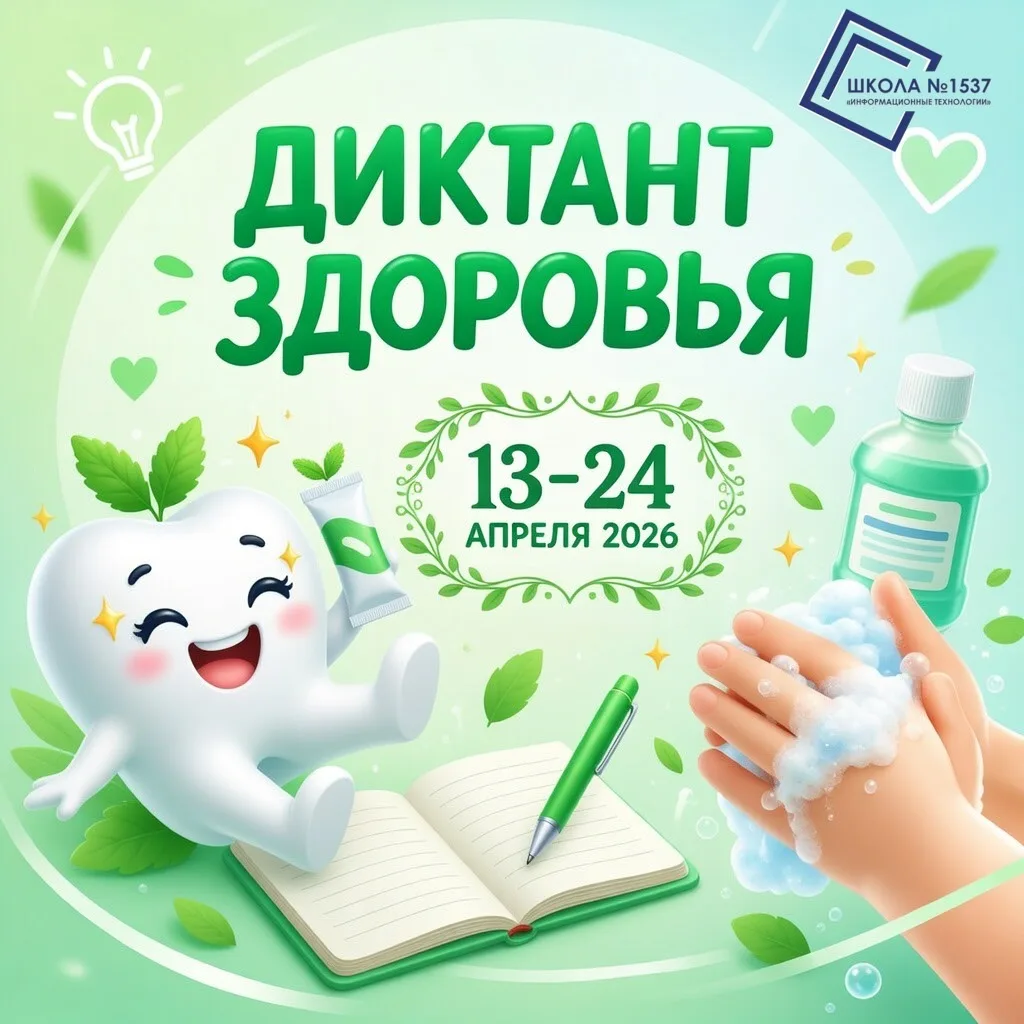 «Диктант здоровья»  🔹Наша школа присоединяется к масштабной санитарно-просветительской акции «Диктан