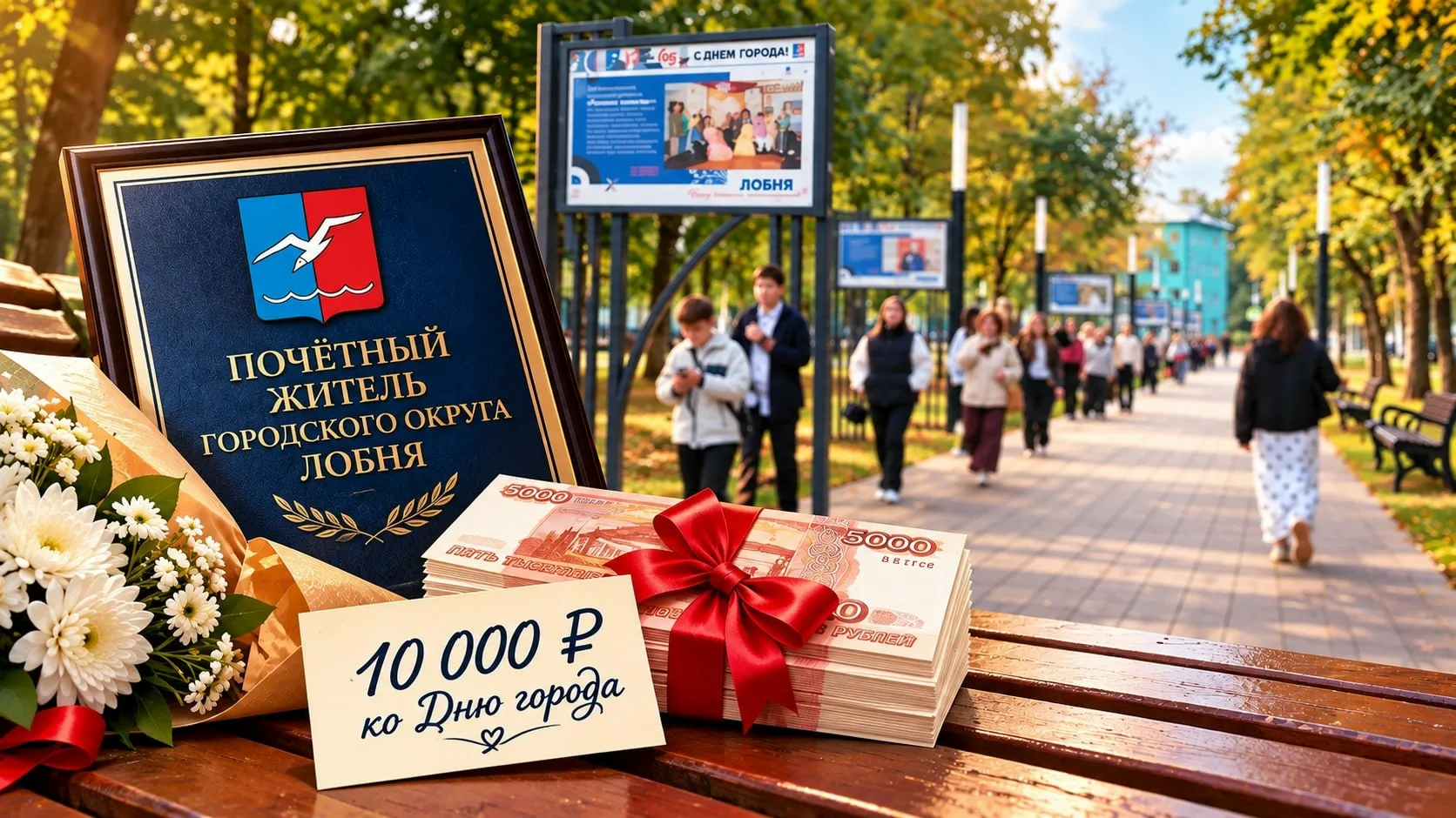 💰 Почётным жителям Лобни будут ежегодно выплачивать по 10 тысяч рублей