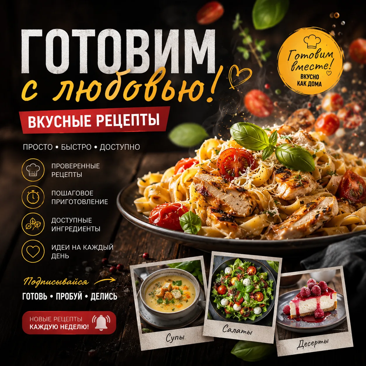 🥗 Хочешь есть вкусно — и при этом заботиться о себе?