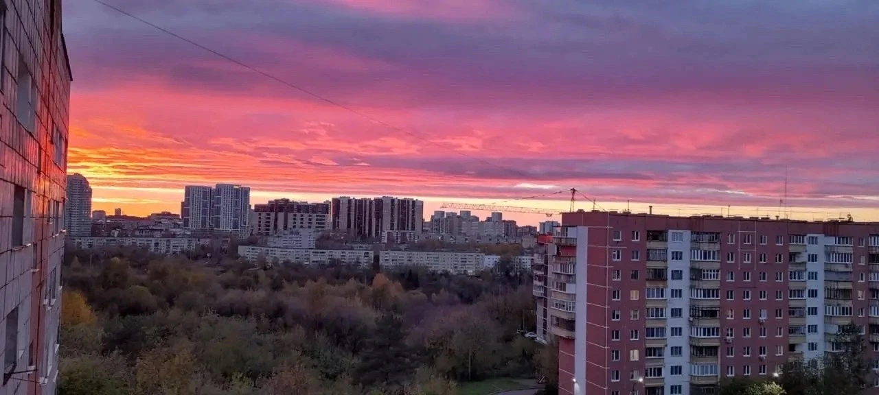 Сегодняшний закат