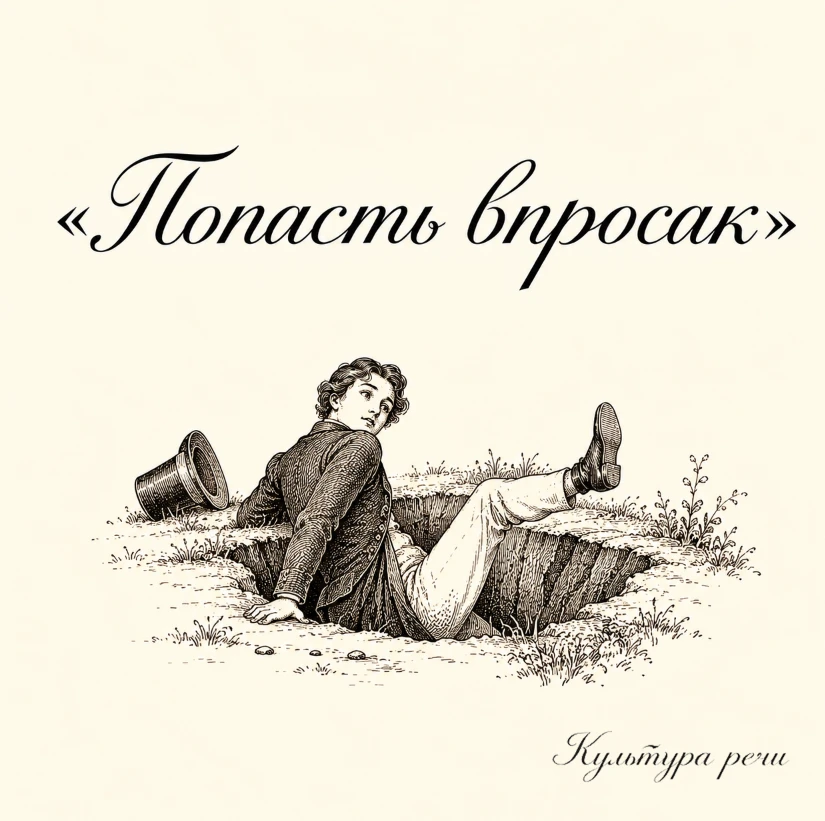 Попасть впросак