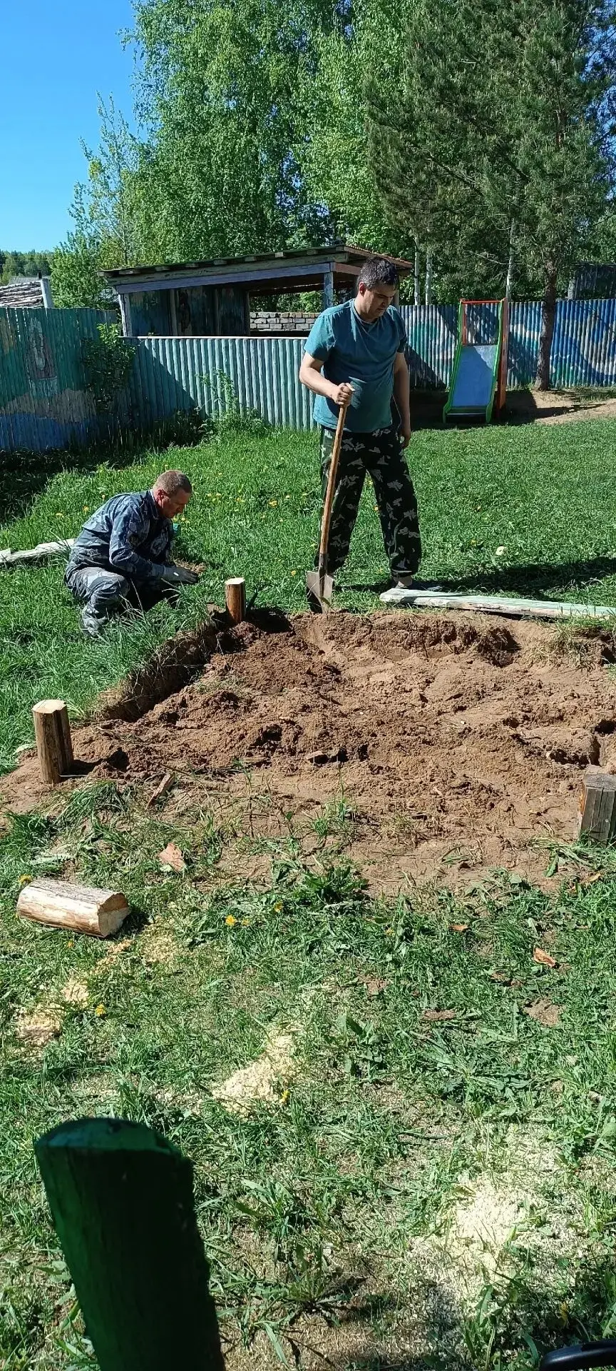 Мы продолжаем делать территорию для детских прогулок всё лучше и лучше! ✨