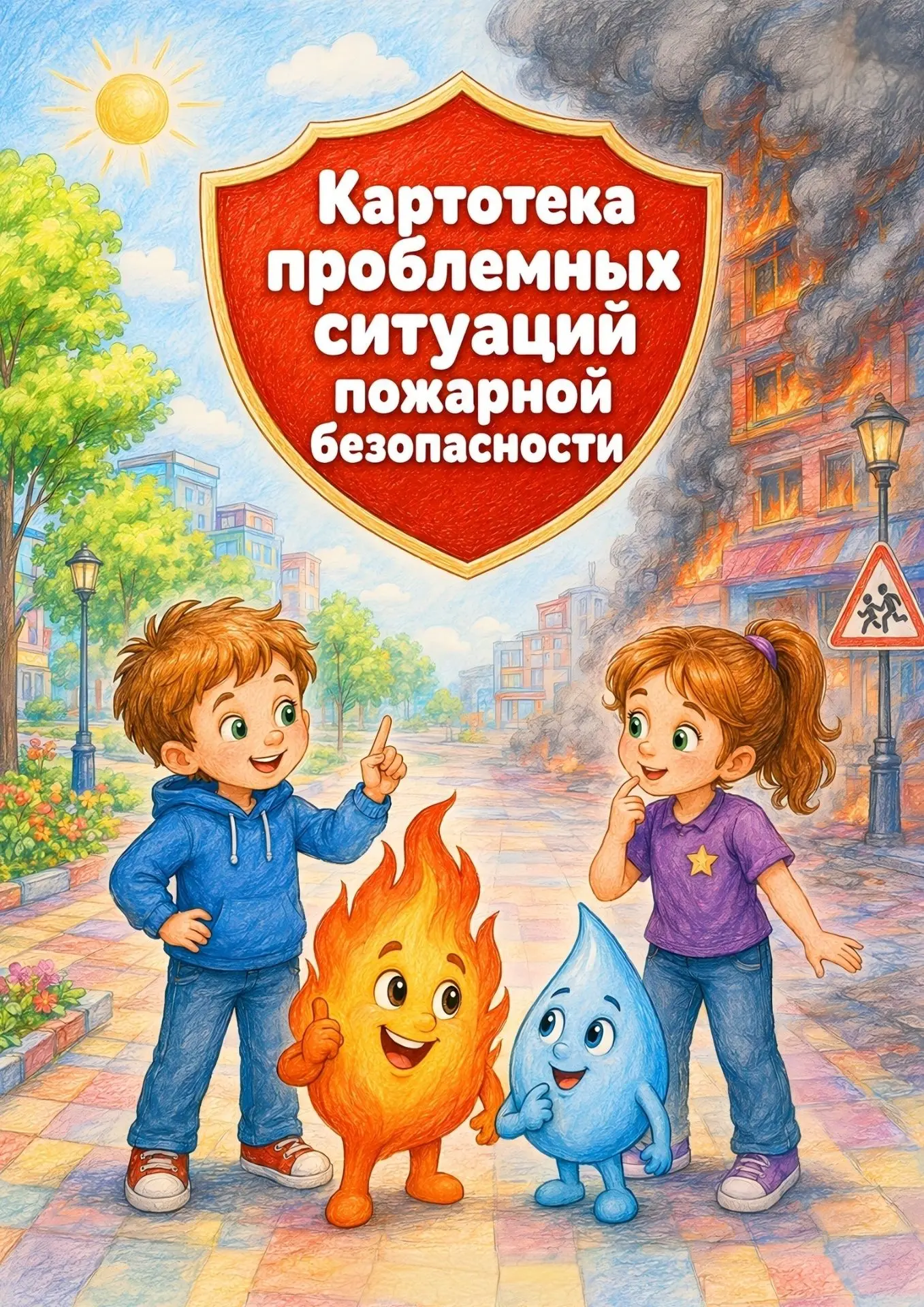 Картотека проблемных ситуаций по пожарной безопасности. Консультация для заботливых род...