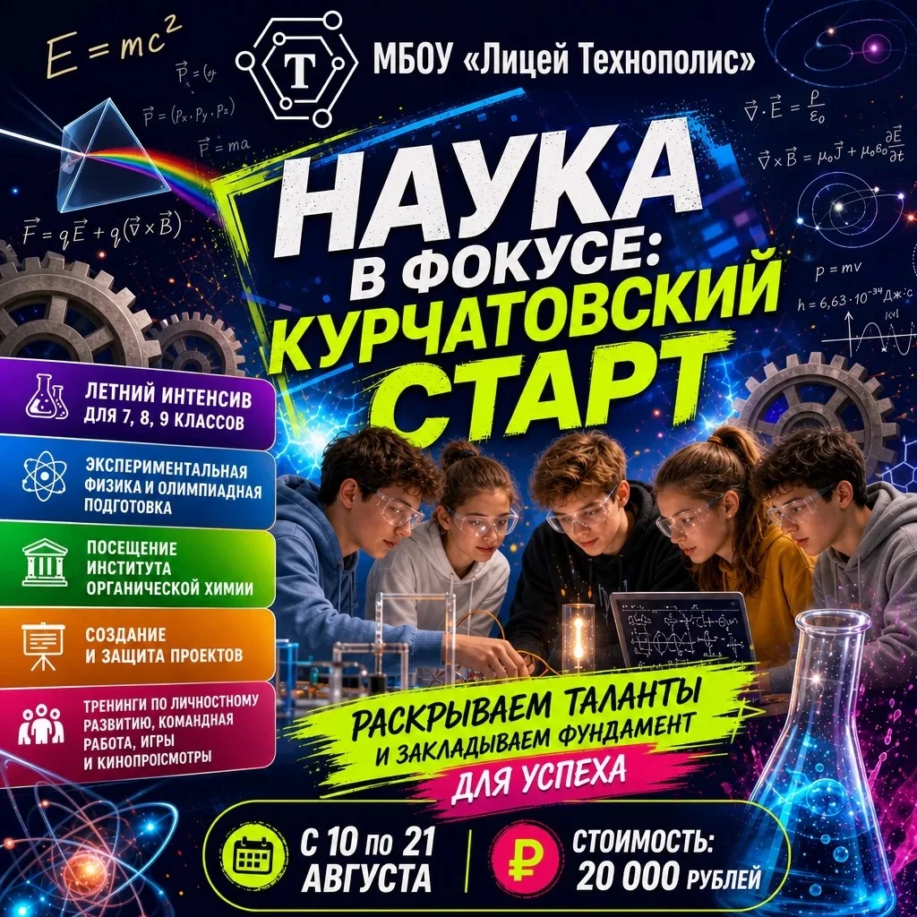 💥💥💥 Стартовала запись на уникальную летнюю смену!!!

✅Заявку можно оставить здесь  https://docs.g