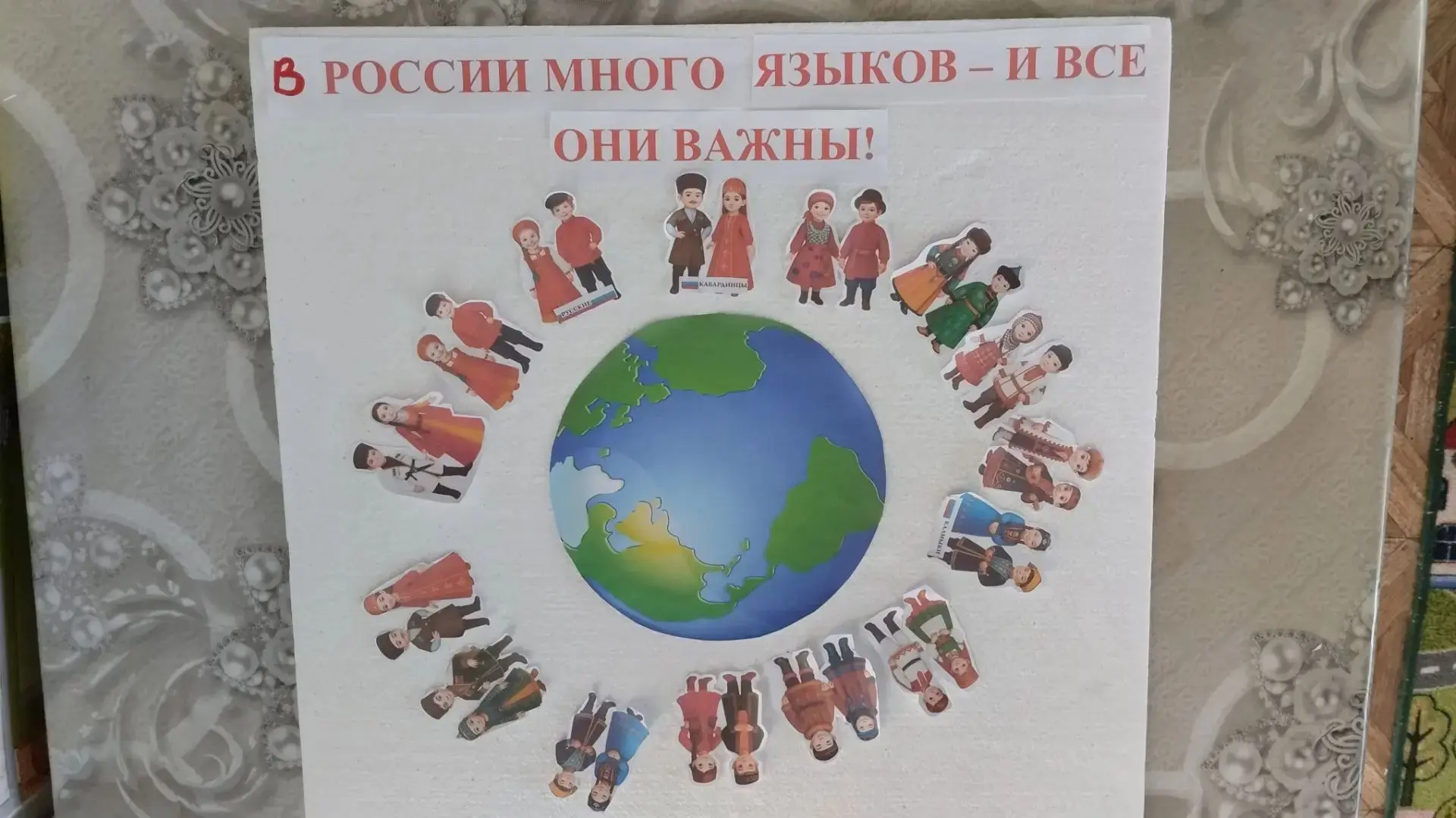 Сегодня в группе "Ручеек" прошло занятие, посвященное Дню языков народов Российской Фед...