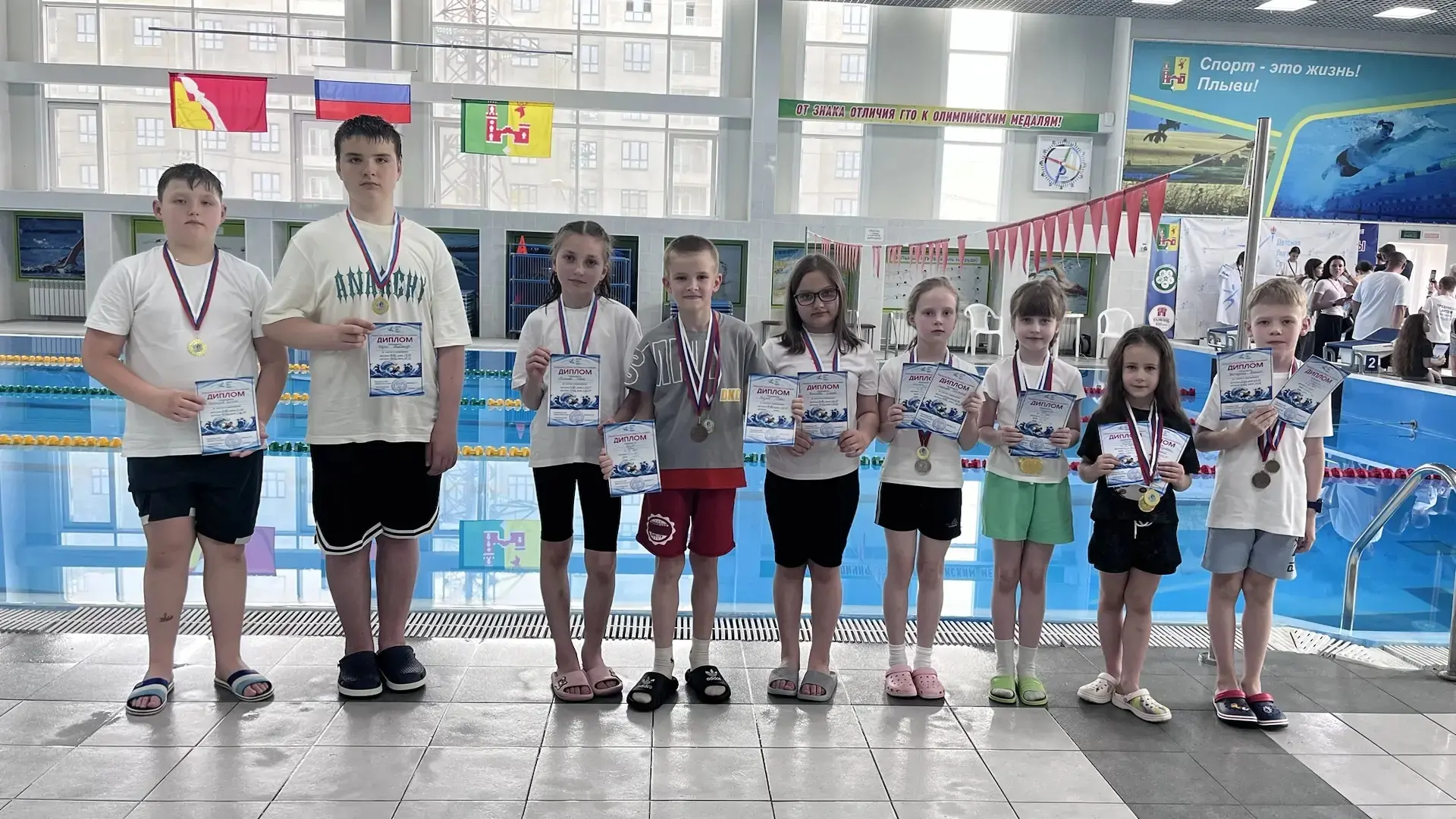 💦Отличное выступление наших 🏊🏻‍♀️дельфинов🏊🏼‍♂️