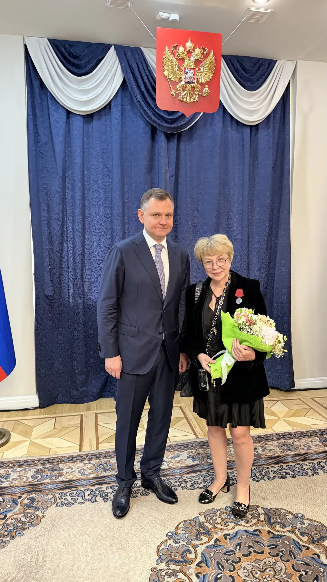 Уважаемые коллеги!

Сегодня произошло знаменательное событие, которое является ярким признанием засл
