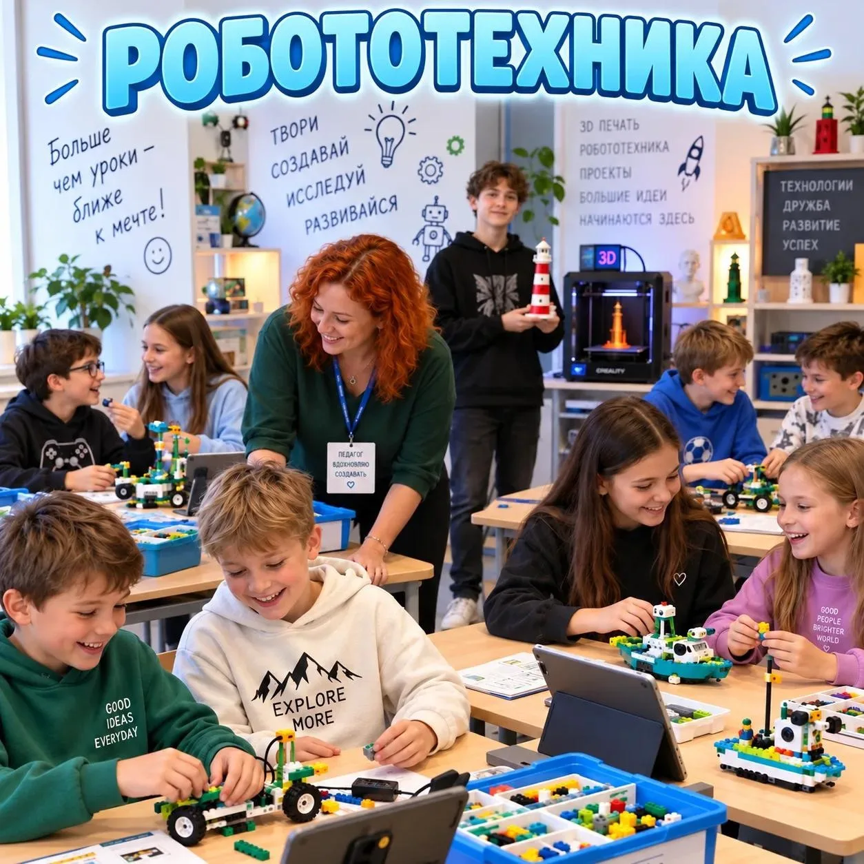 💥Собираешь LEGO? Пора строить настоящих роботов! 🤖