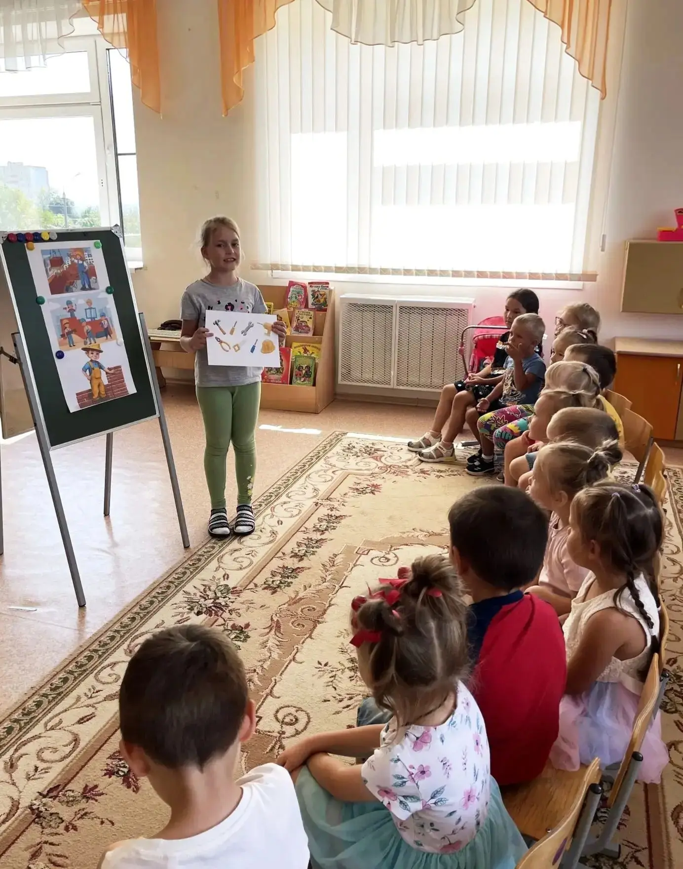 В детском саду прошёл тематический день, посвящённый профессии строителя! 👷‍♀️👷‍♂️