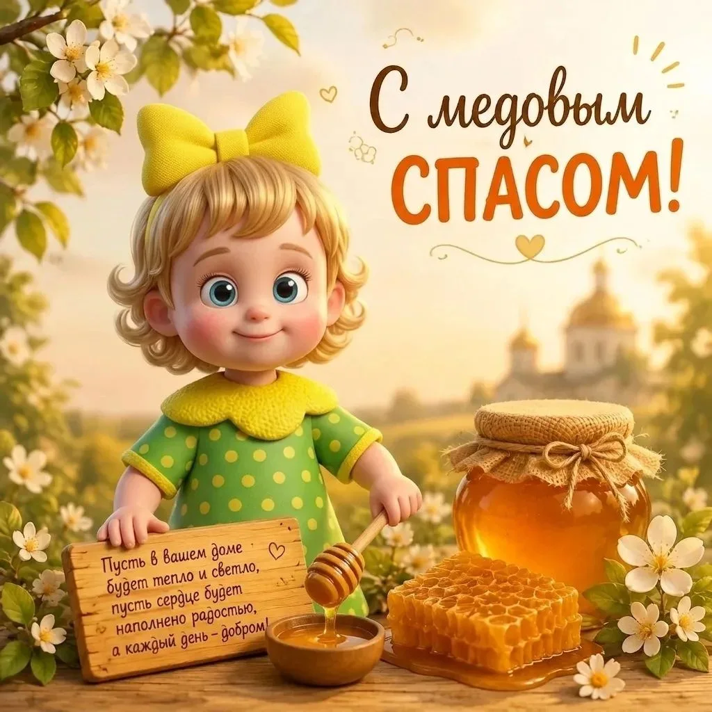 🎉 14 августа — Медовый Спас! 🎉