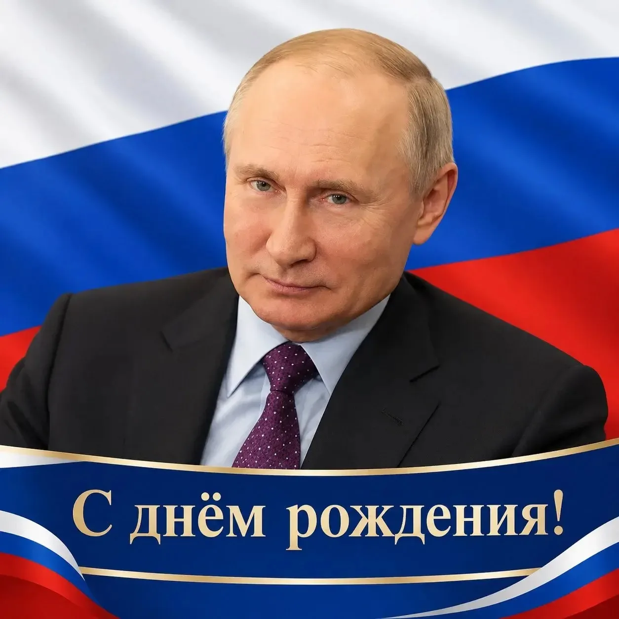 Сегодня свой день рождения празднует Президент Российской Федерации Владимир Владимиров...