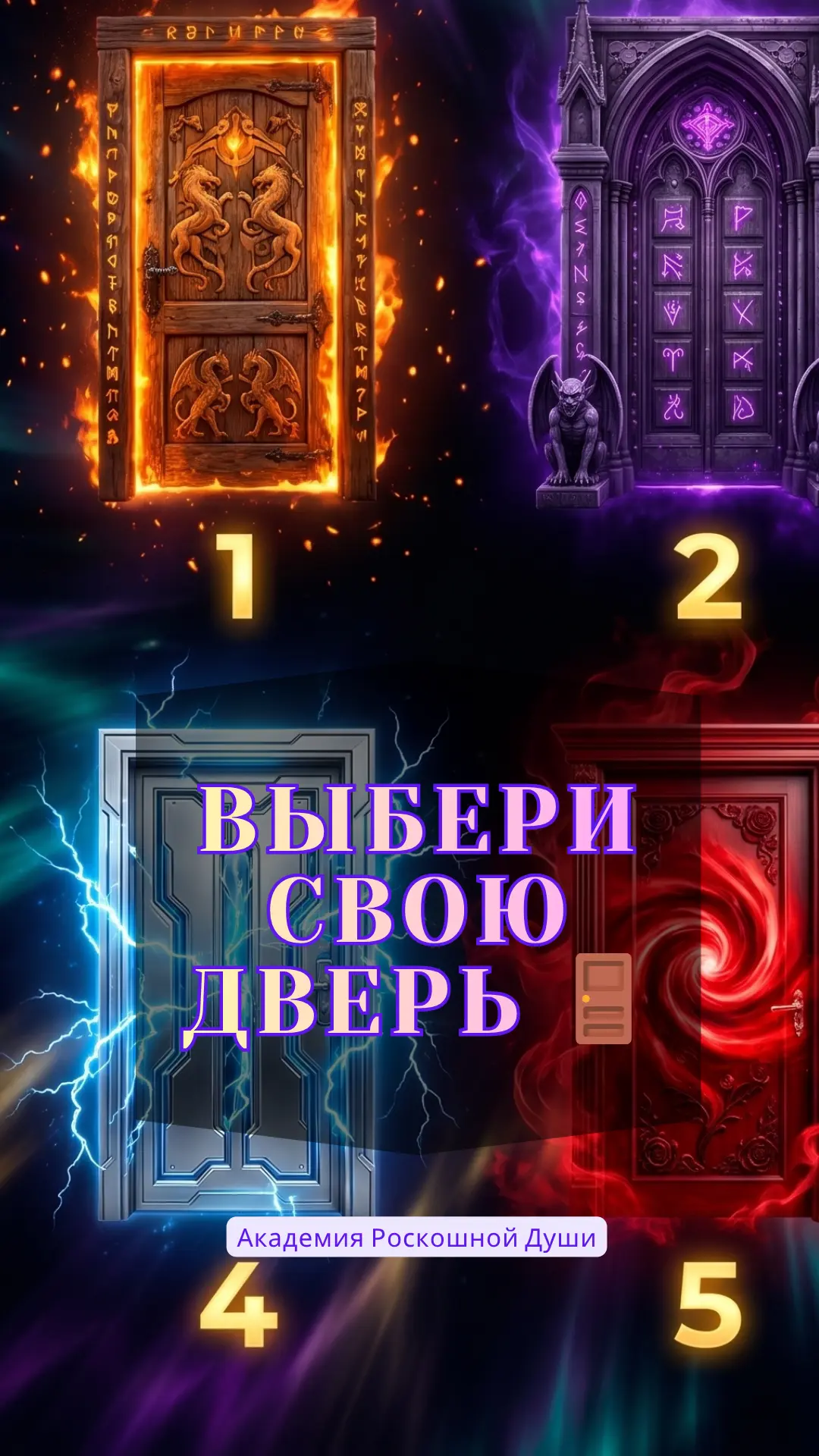 Выбери свою дверь 🚪