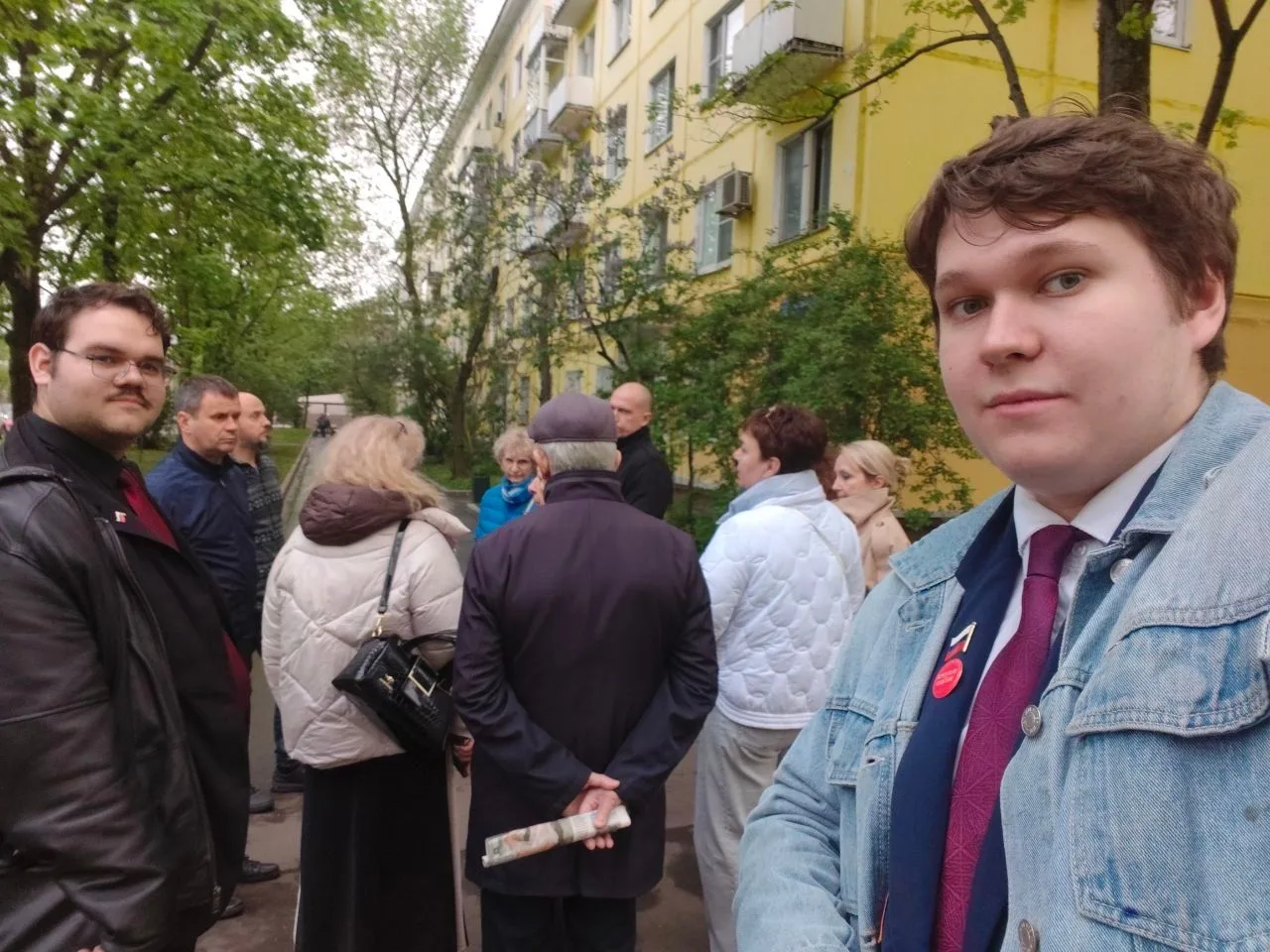 👀 В районе Щукино по улице Маршала Рыбалко прошёл обход с Заместителем Главы Управы по...