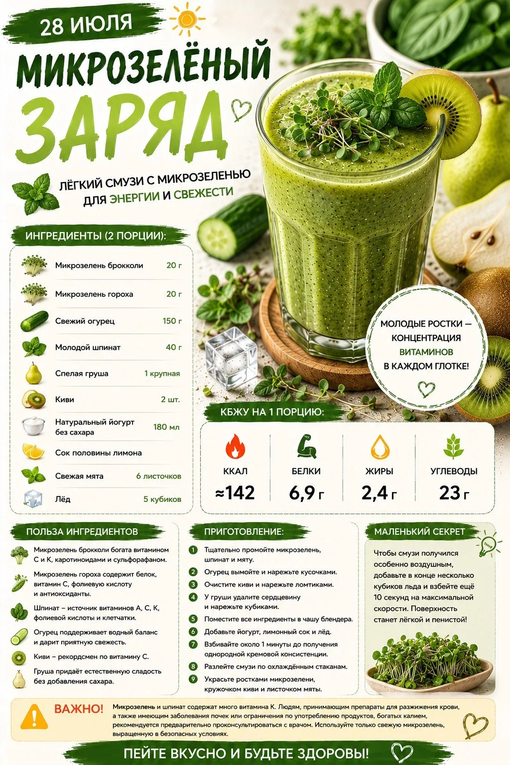 🌱 Микрозелёный заряд