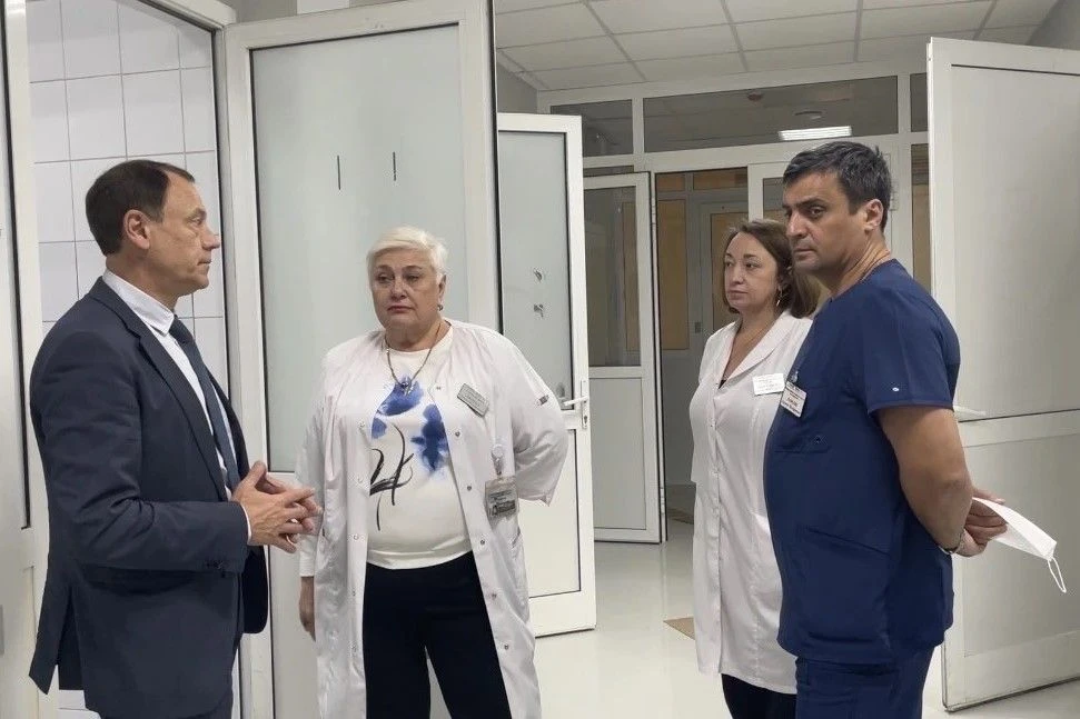 В Иркутской городской клинической больнице №1 завершается ремонт приемного отделения