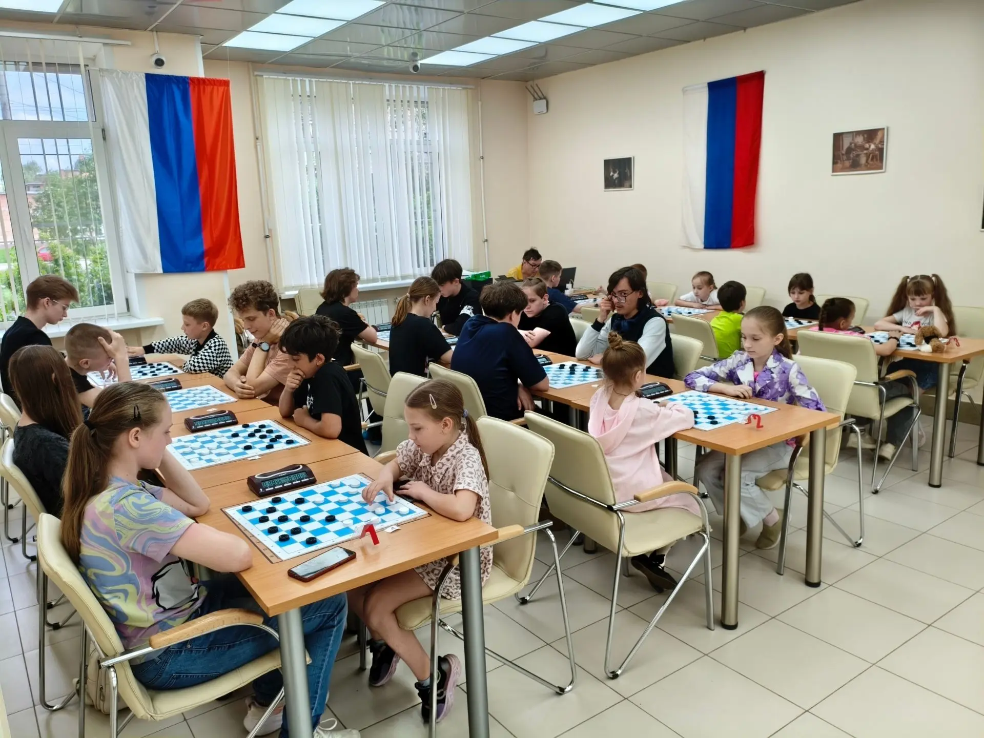 🏆 В Ступино прошел командный турнир по русским шашкам  В городском округе Ступино на базе отделения 