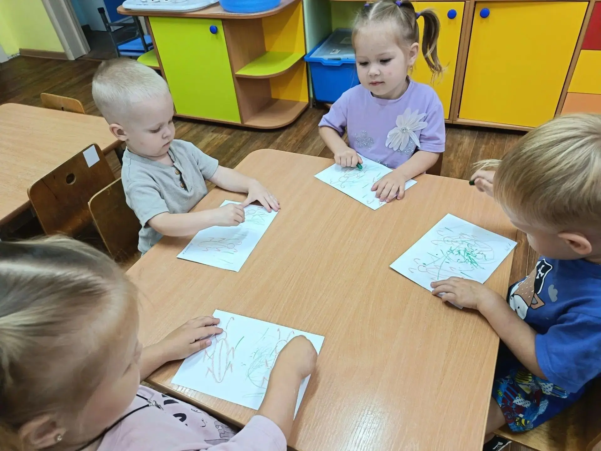 Наши маленькие творцы из группы «Гномик» превратились в настоящих волшебников-защитнико...