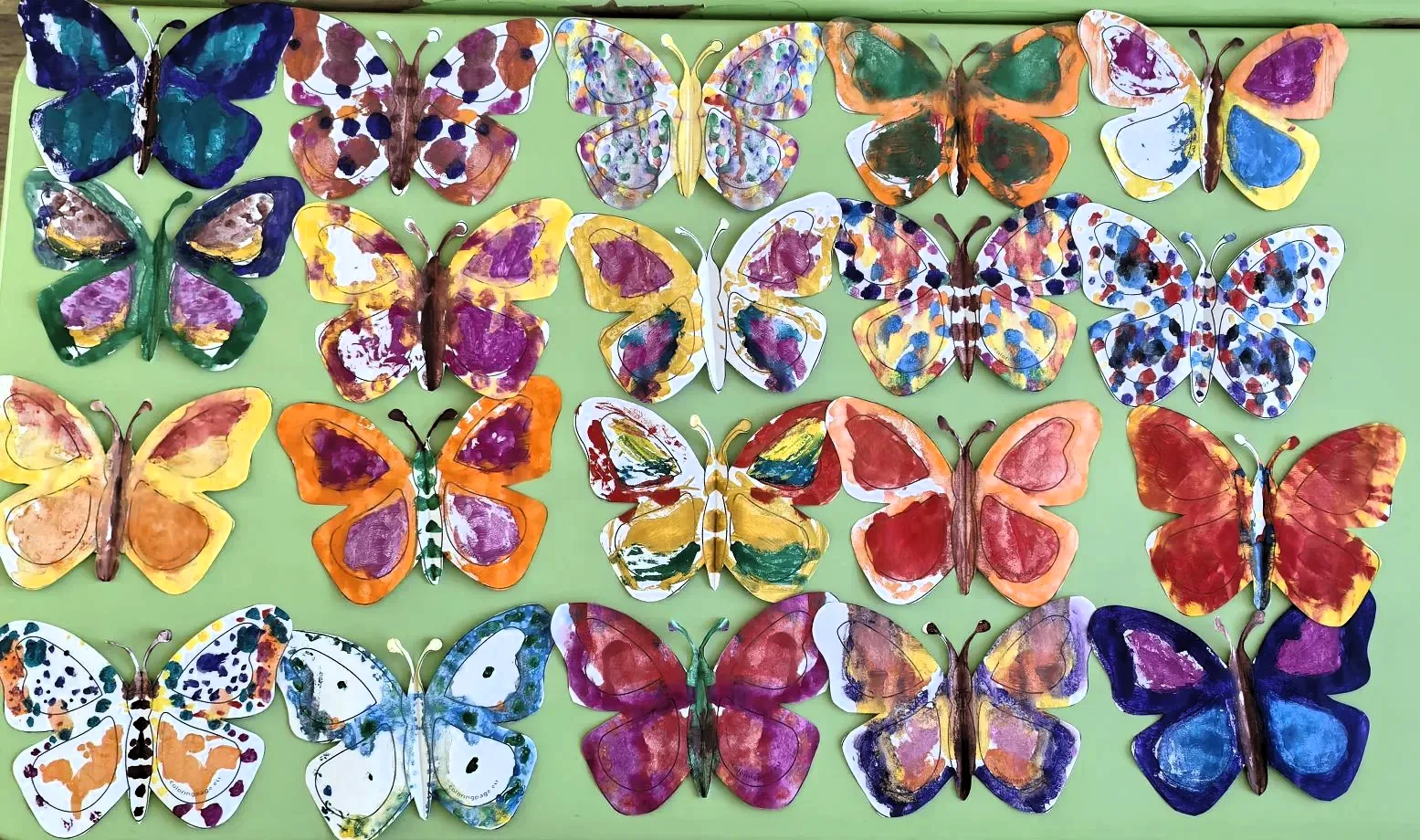 🦋 Один день — и целая жизнь бабочки!
Сегодня мы не просто играли — мы превратились… в бабочек! 
✂️ 