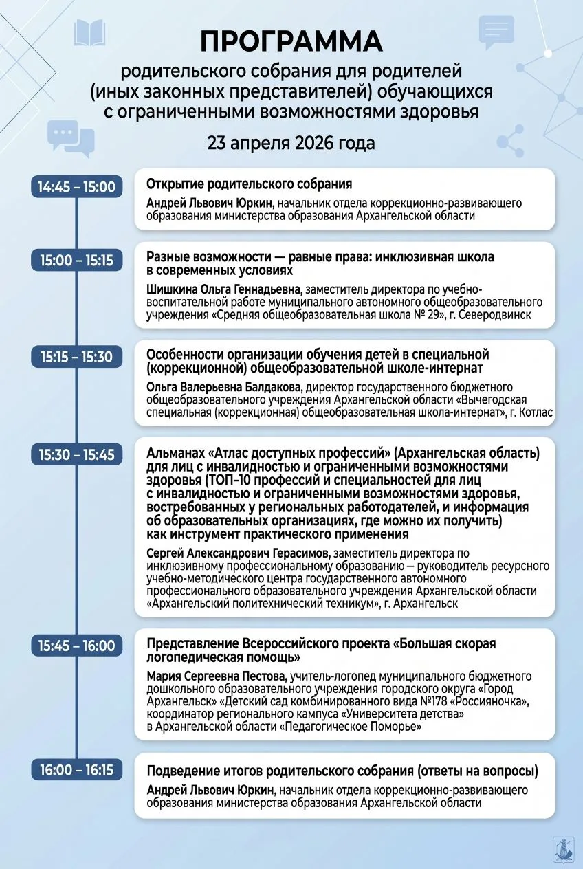 Уважаемые родители (законные представители)!