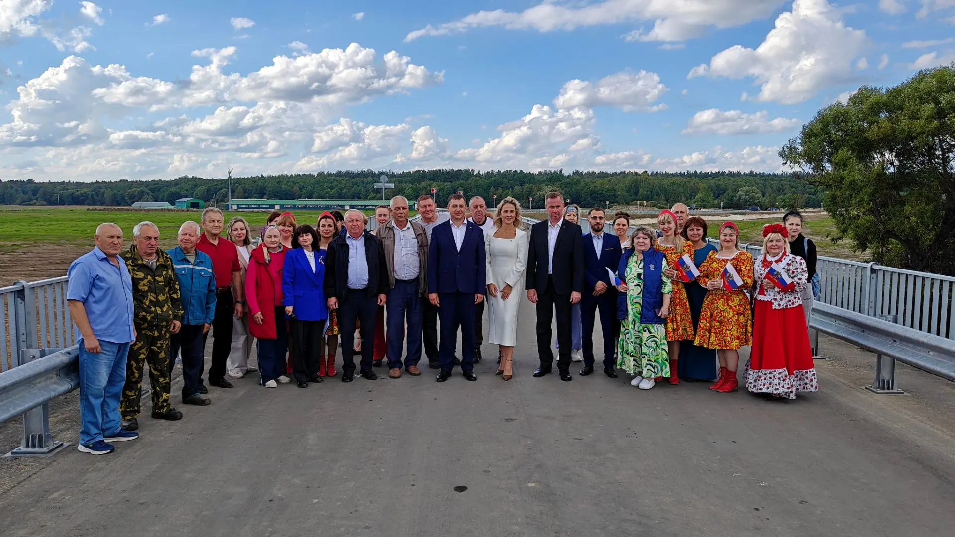 Новая дорога в деревню Напутново официально открыта!