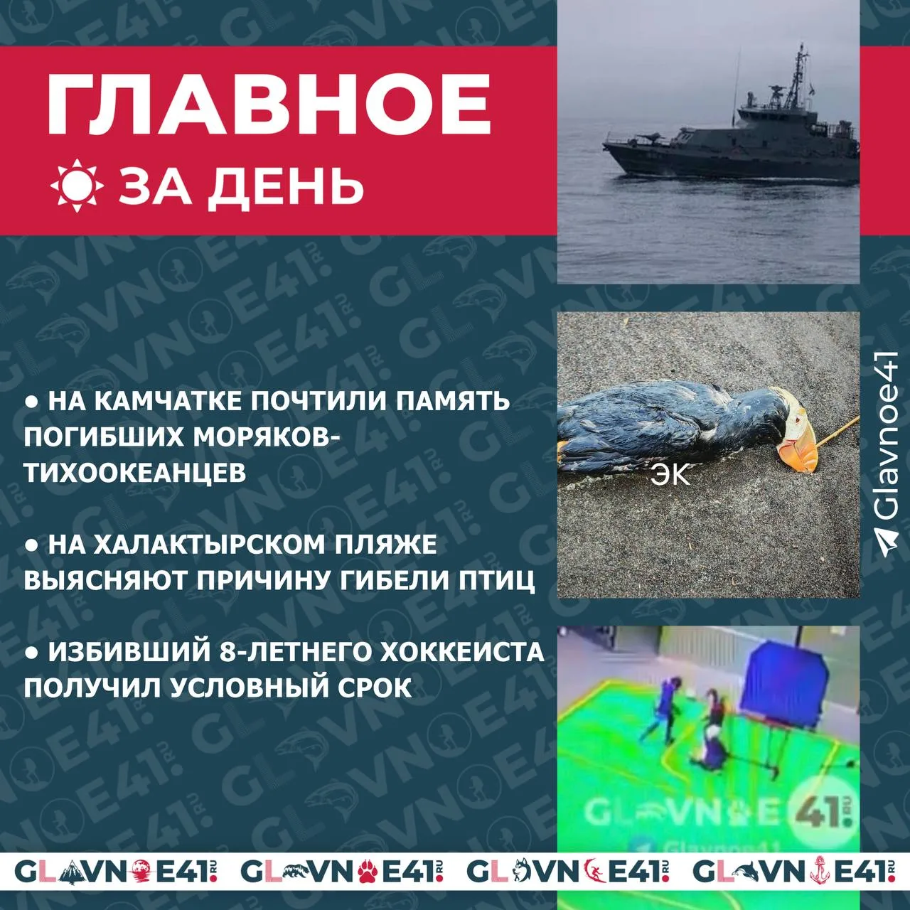 Зачем смотреть все новости у всех? Мы для вас приготовили ☺️ Главное41

События 28.07.2026

🔵На Кам