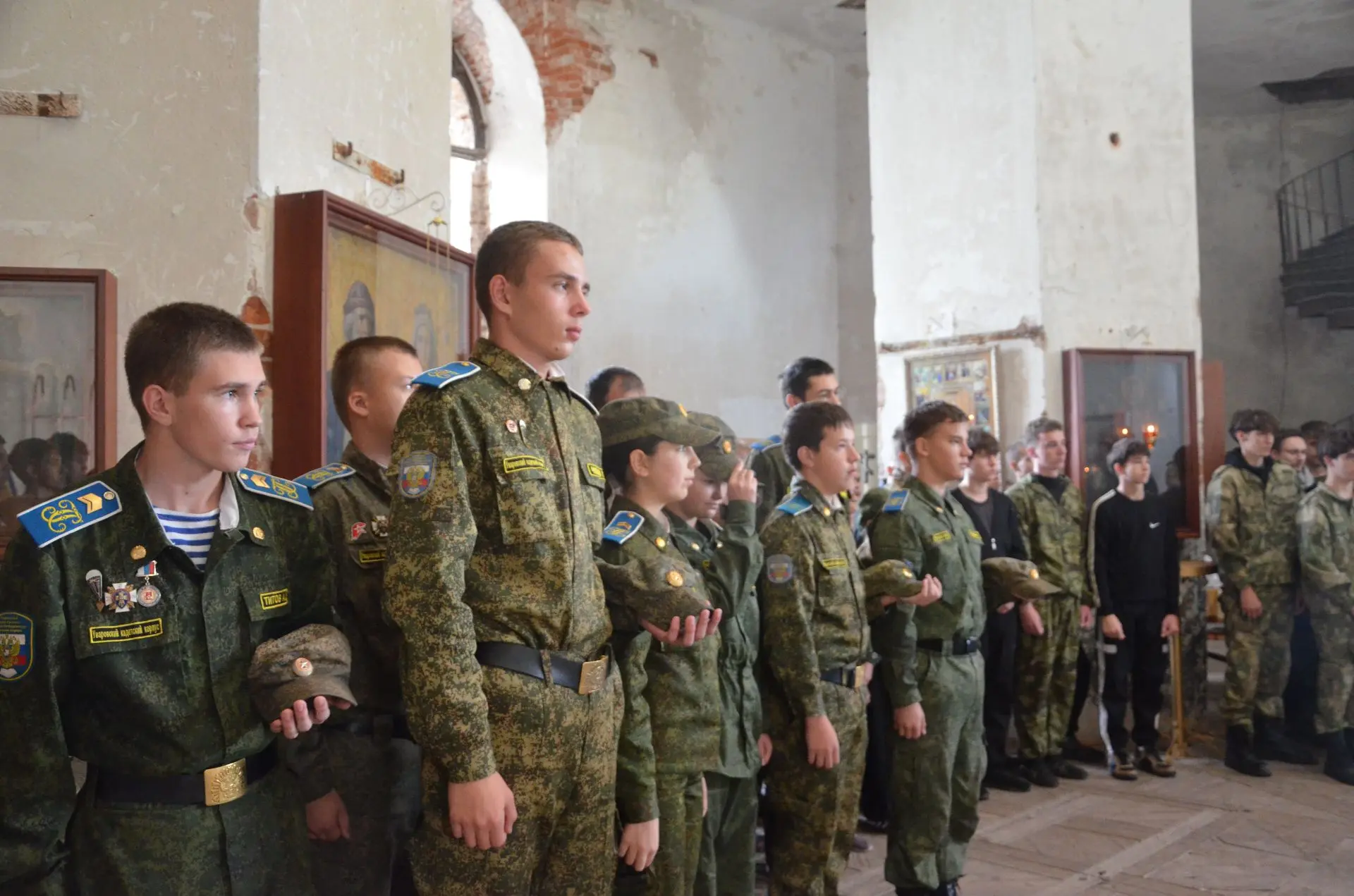 В Уваровском округе прошла военно-патриотическая игра «За Веру и Отечество»