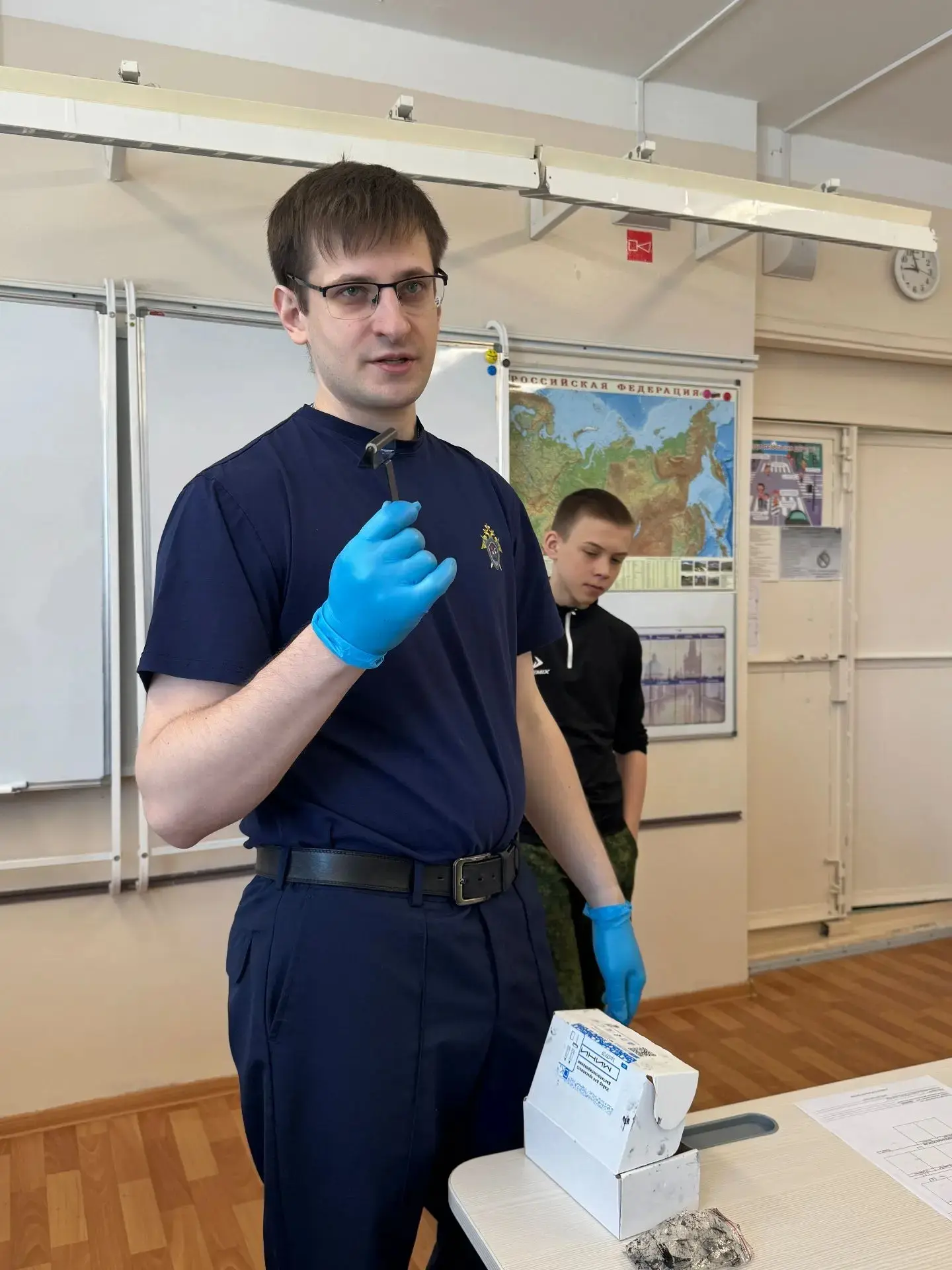 🔎 По следам экспертов: как прошел урок криминалистики! В нашей школе состоялось необычное занятие, к